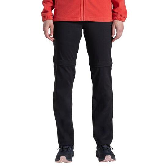 Pantalone Convertibile Donna Craghoppers Kiwi Pro III Nero