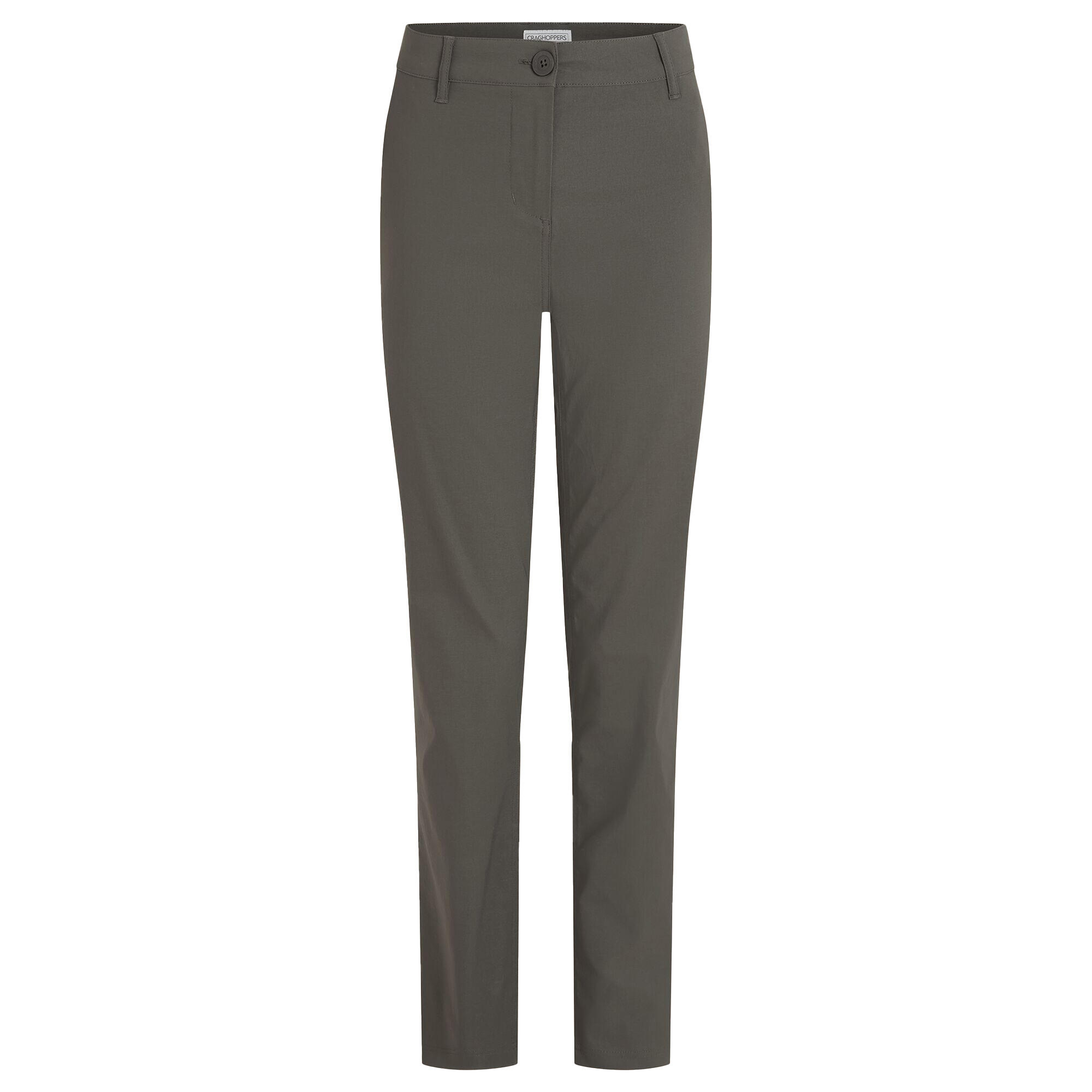 Pantalon Uni À Taille Mihaute KIWI PRO Femme (Kaki) 2/5