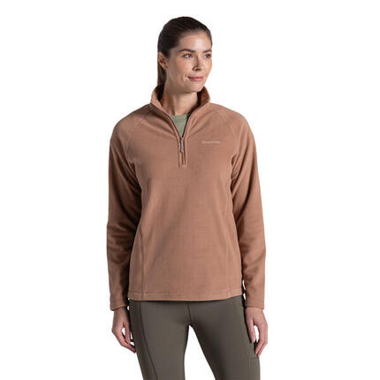 Polaire À Col Montant Zippé MISKA Femme (Vert Pâle)