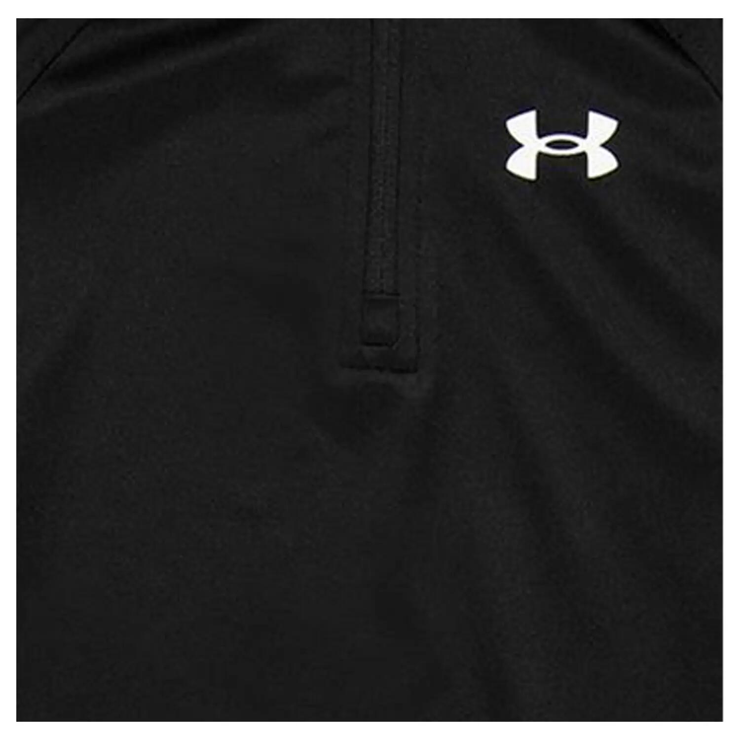 Boys Quarter Zip Tracksuit Set (Black) 3/3