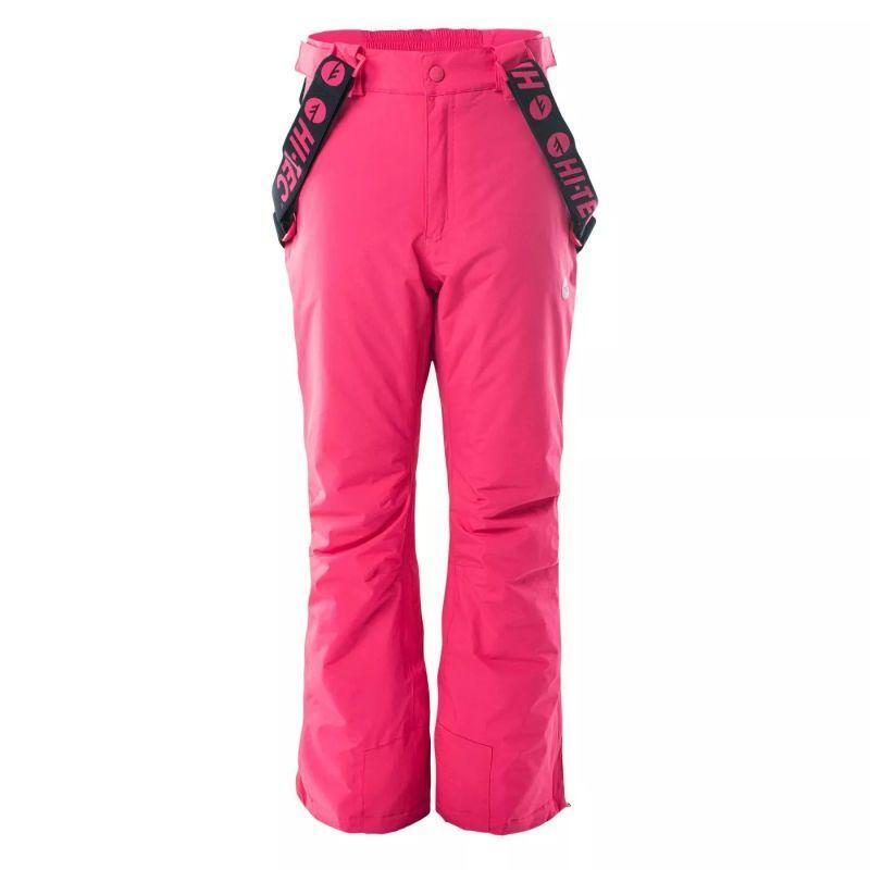 Bambini Pantaloni Da Sci Hi-Tec Darin Rosa 2/4
