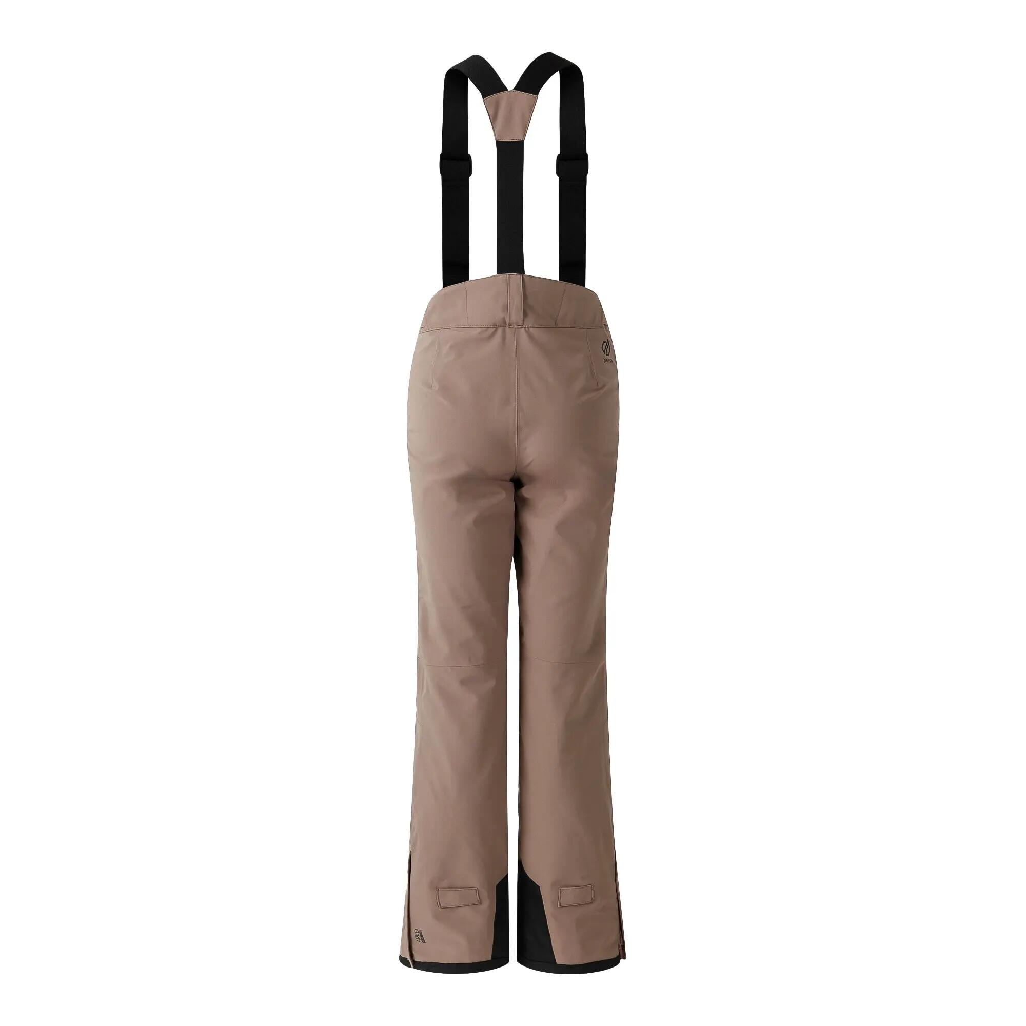 Calças de Ski isoladas Diminish para senhora/senhora (Casca de pinheiro) 2/4