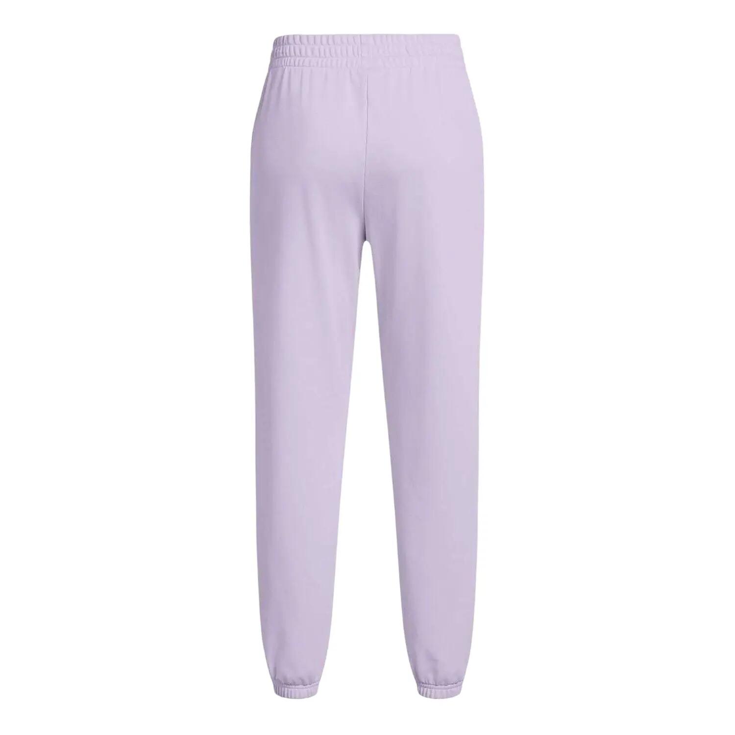 Womens/Ladies Rival Terry Joggers (Purple) 3/4