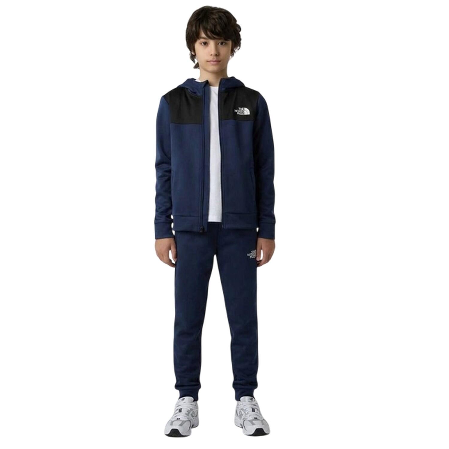 Veste À Capuche REAXION Enfant (Bleu Marine) 1/4