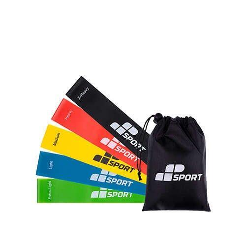 MP SPORT Zestaw gum do ćwiczeń Resistance Loop Bands - Level 1-5