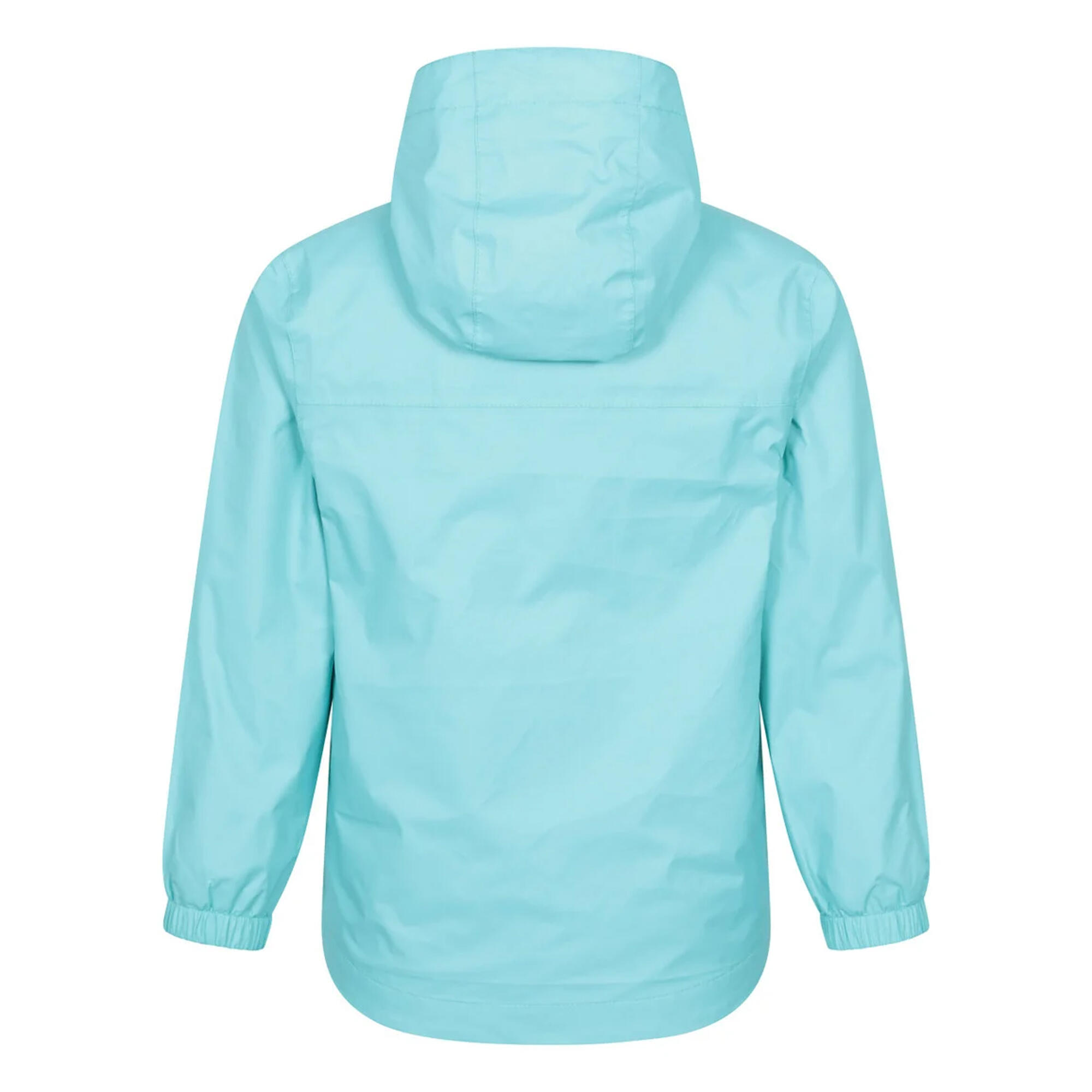 "Torrent" Jacke, wasserfest für Kinder Dunkles Aquamarin 2/3
