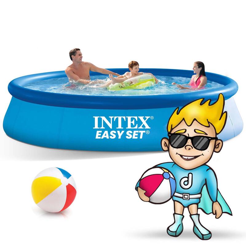 Piscina gonflabila 15in1, INTEX 28142, rotunda, 396x84 cm