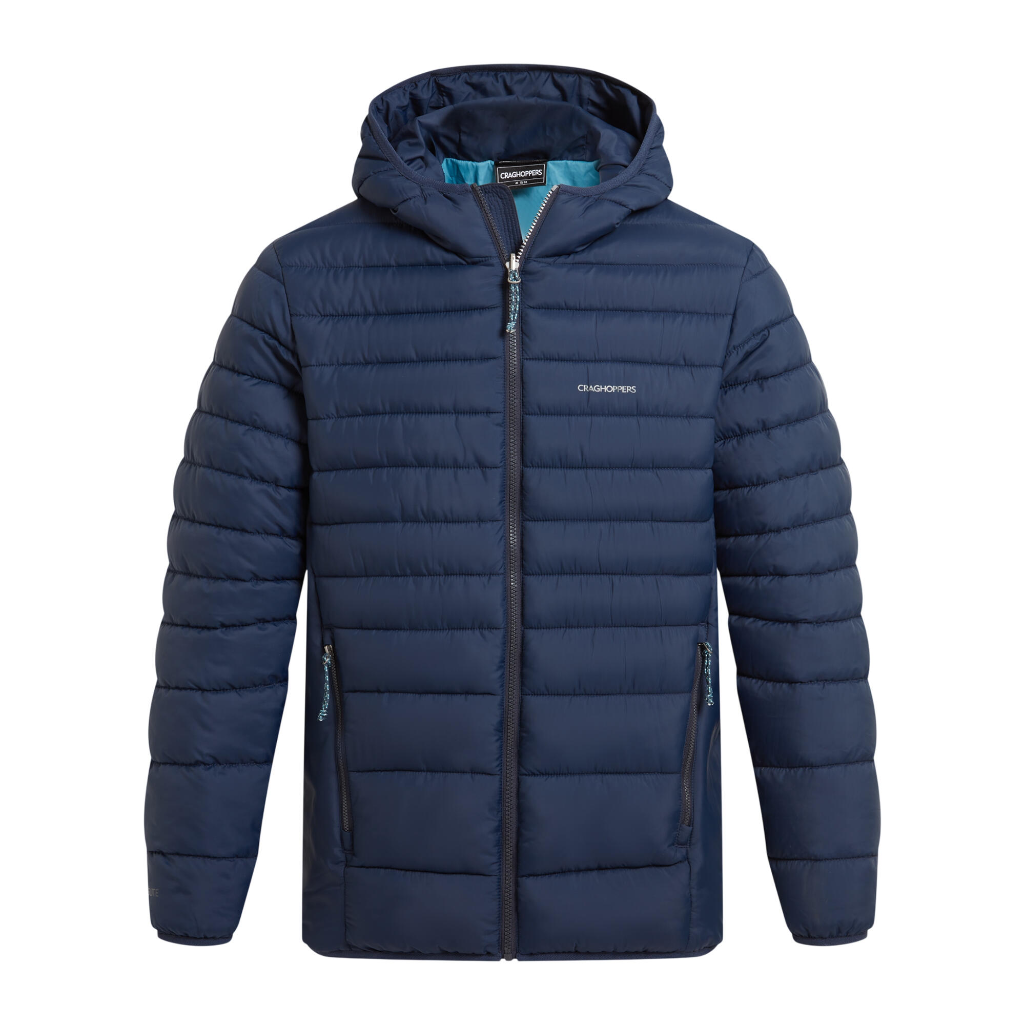 Veste Matelassée Pliable À Capuche COMPRESSLITE Homme (Bleu Marine) 2/4