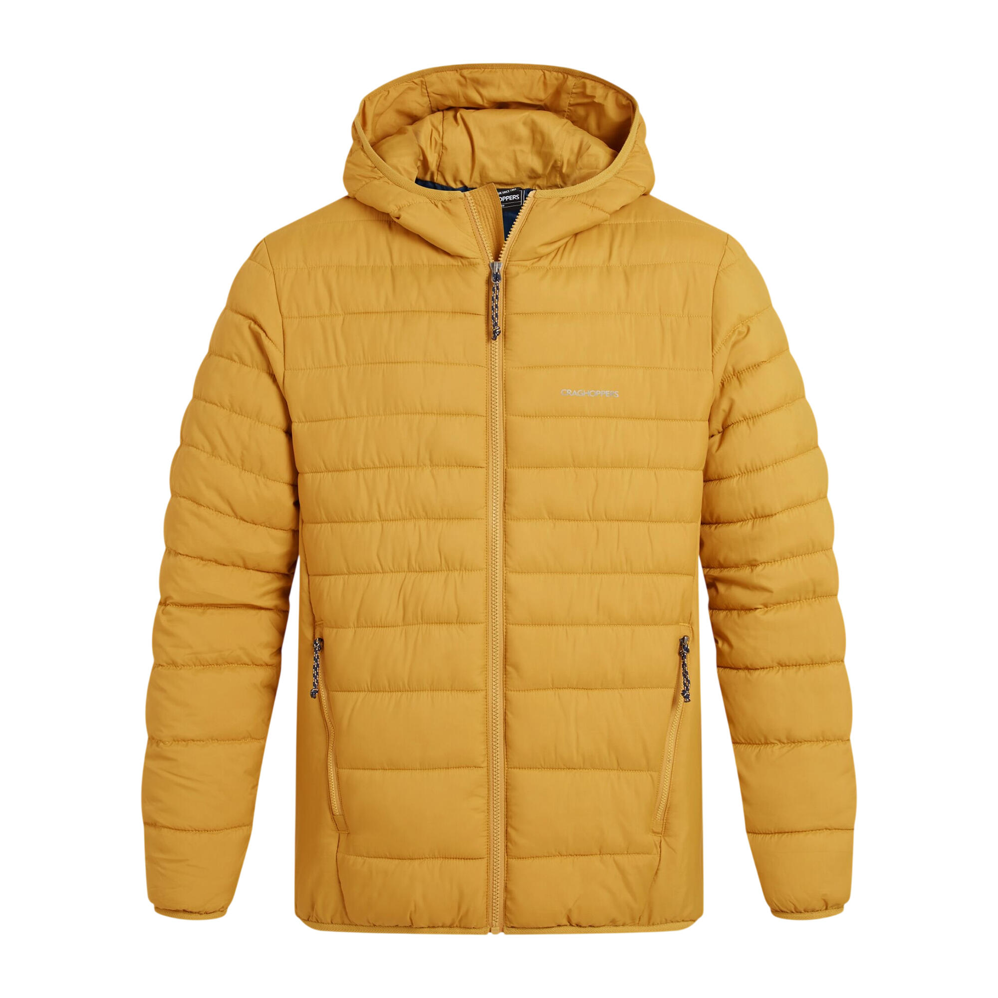 Veste Matelassée Pliable À Capuche COMPRESSLITE Homme (Jaune Foncé) 2/4