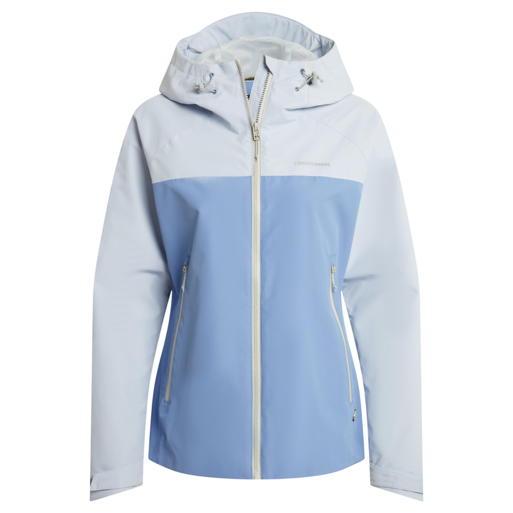 Veste Imperméable À Capuche VANTH Femme (Bleu Pâle / Bleu Mer) 2/5