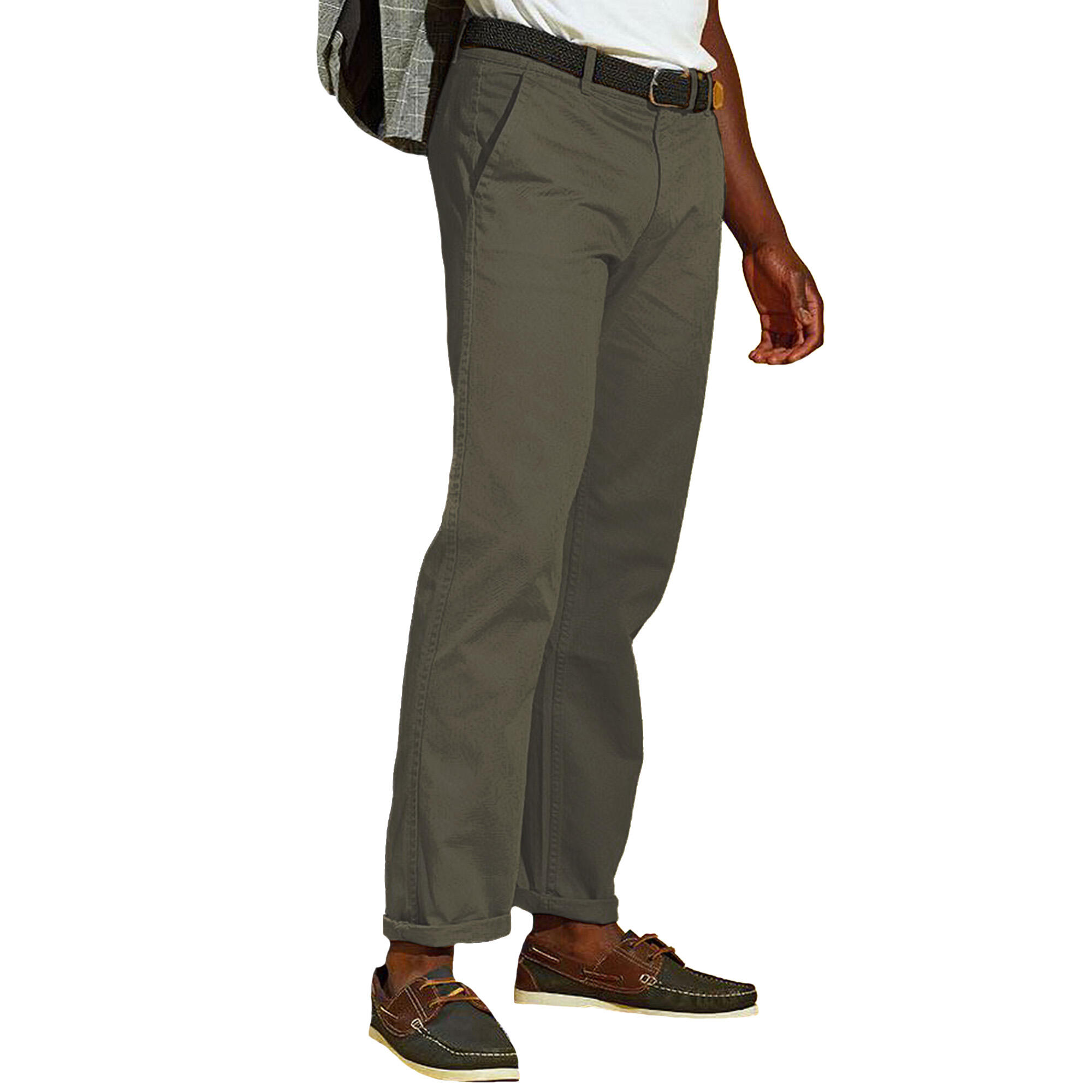 Chino Uni Homme (Gris) 4/5