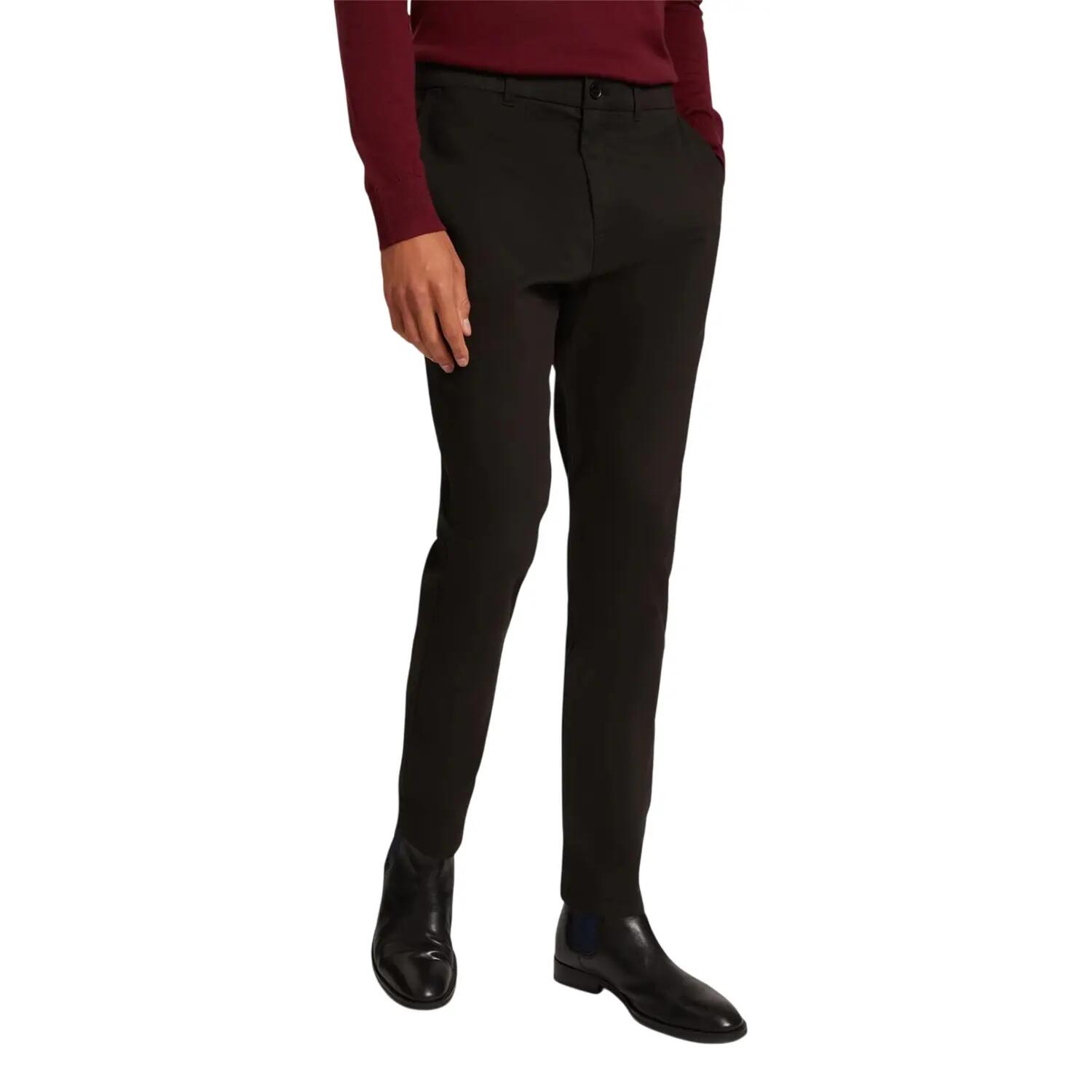Chino für Herren Schwarz 3/3
