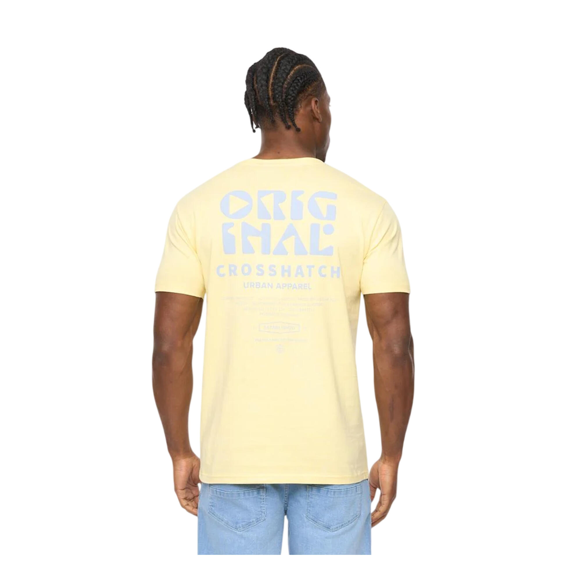 "Wellmoores" TShirt für Herren Gelb 3/4