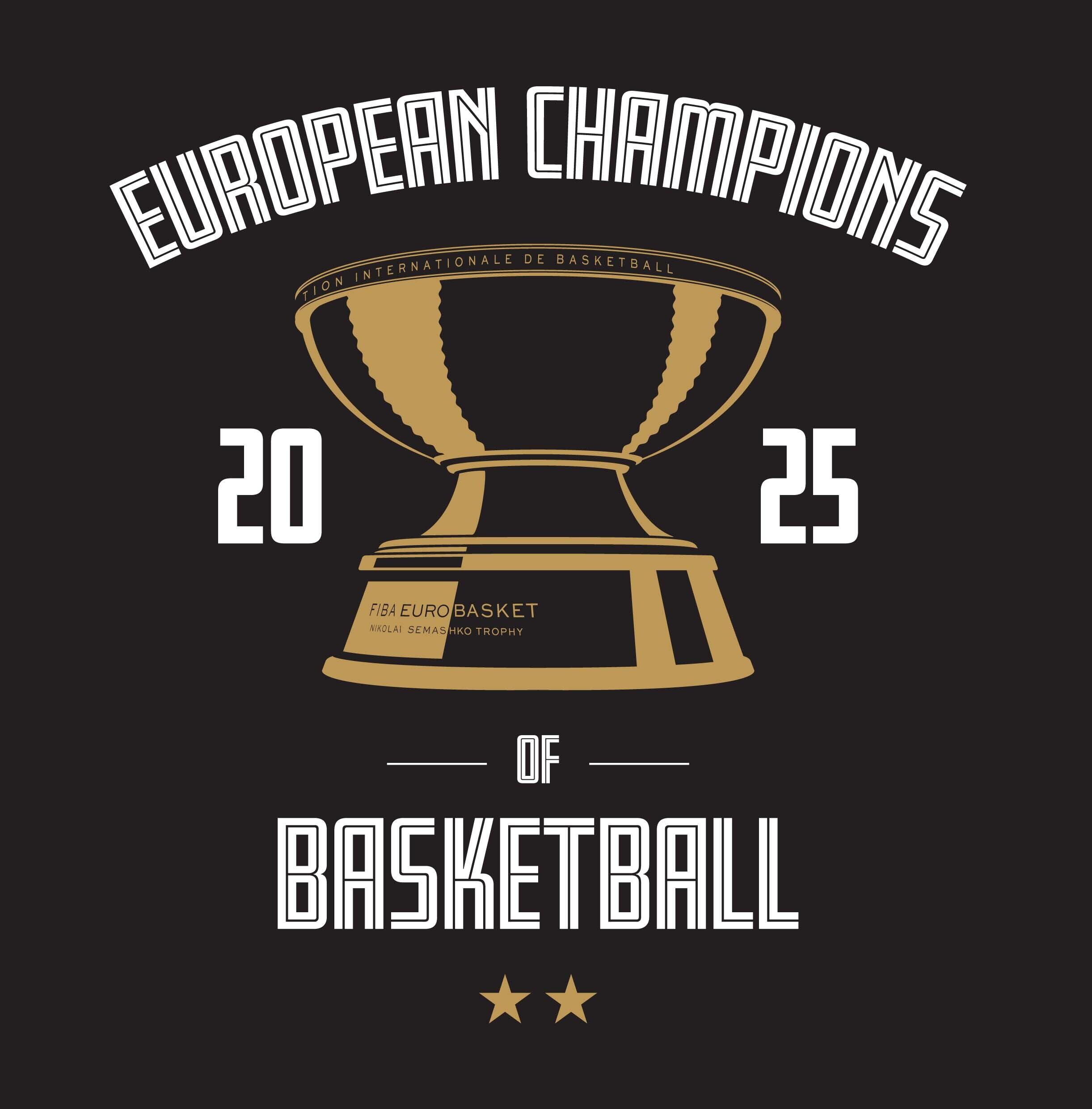PEAK T-Shirt Europameister 2025 Herren 3/3