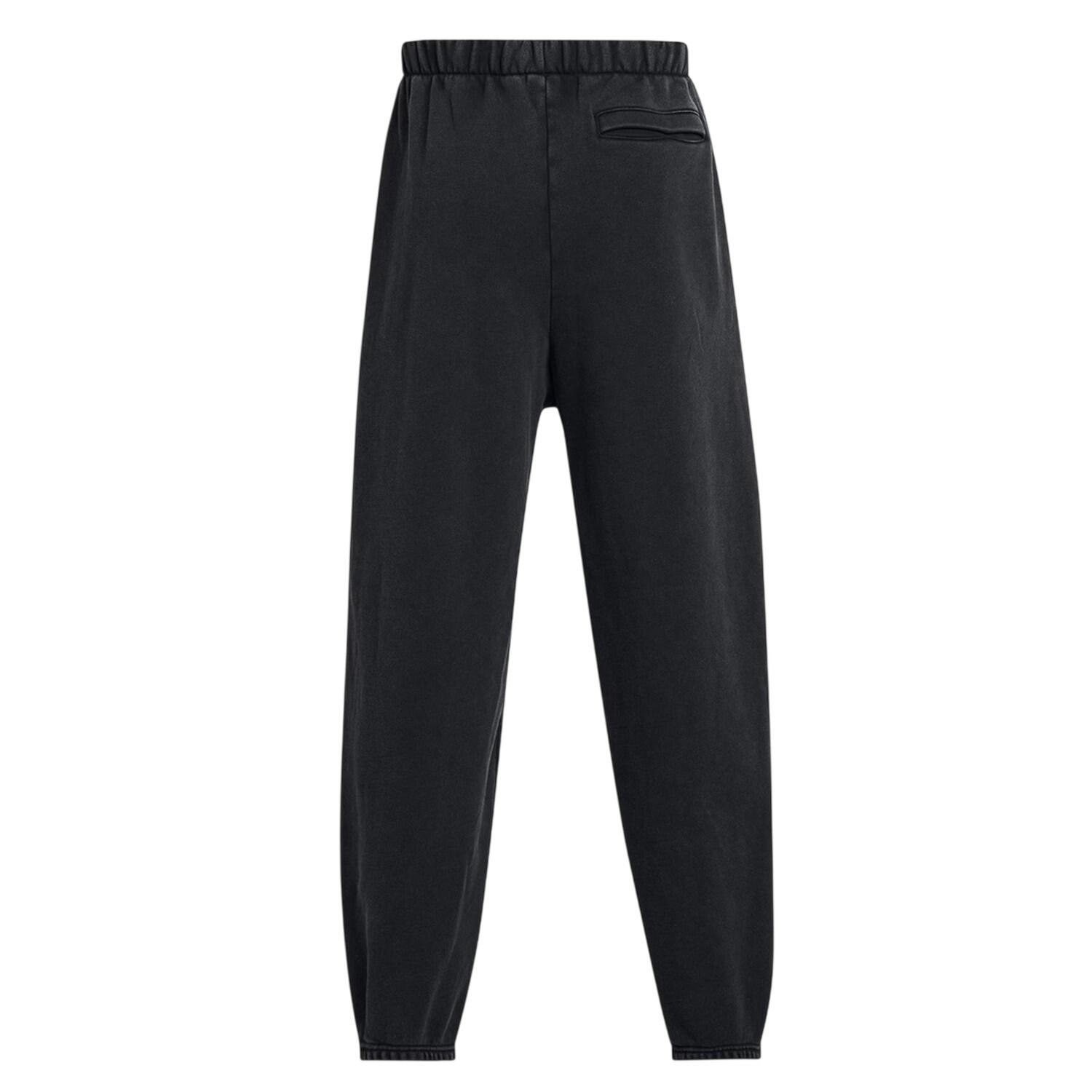 Pantaloni Da Jogging Semplice Atletico Uomo Under Armour Nero 2/3