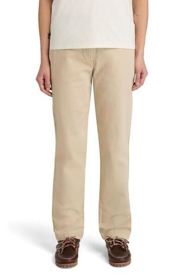 TIMBERLAND - Pantalon chino femme slim en coton stretch bleu taille :25