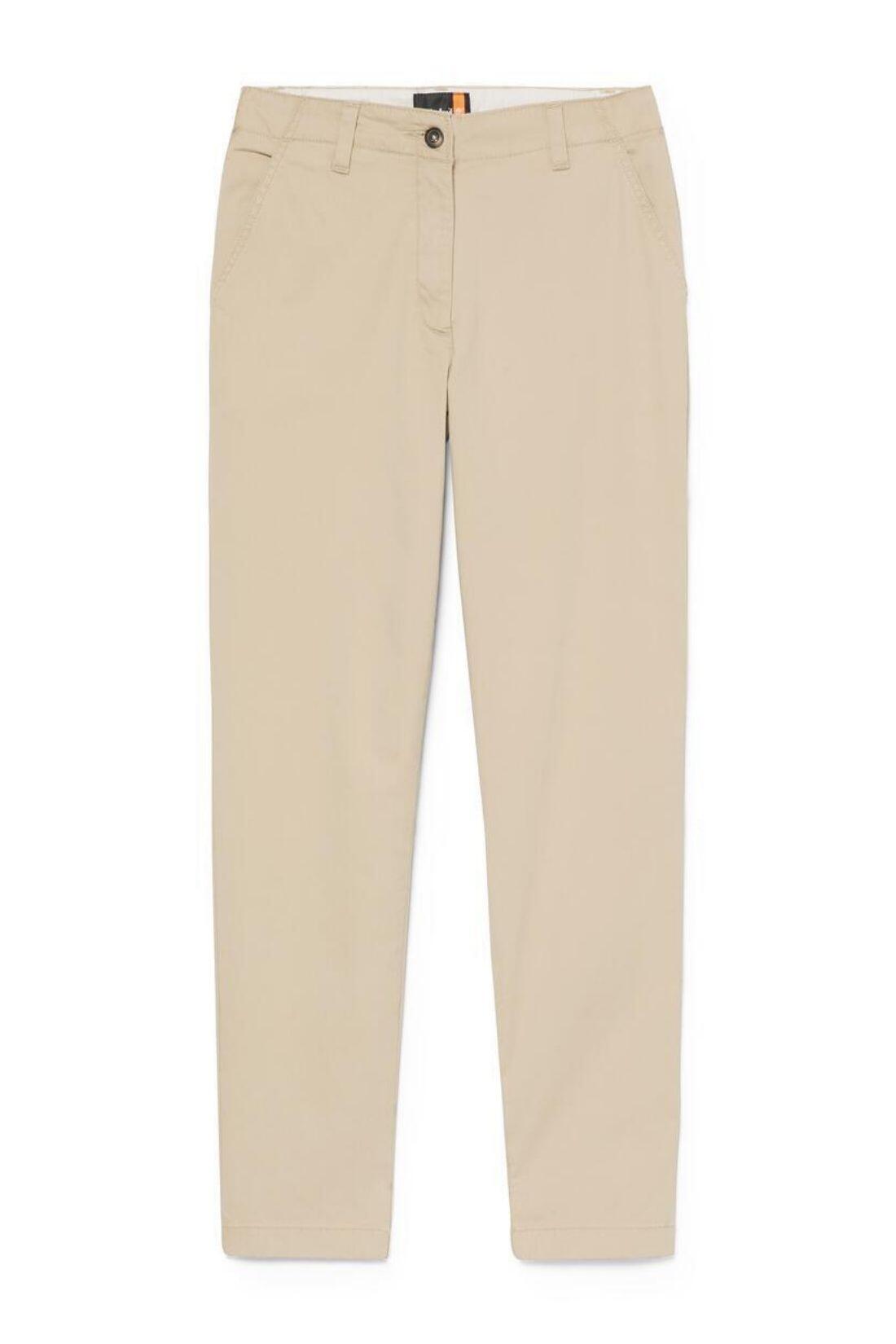 TIMBERLAND - Pantalon chino femme slim en coton stretch, taille 31, bleu 4/4