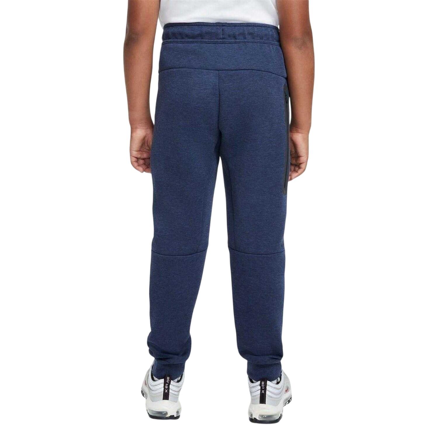 Pantaloni Da Jogging Pile Bambini Nike Tech Nero Ossidiana 2/3