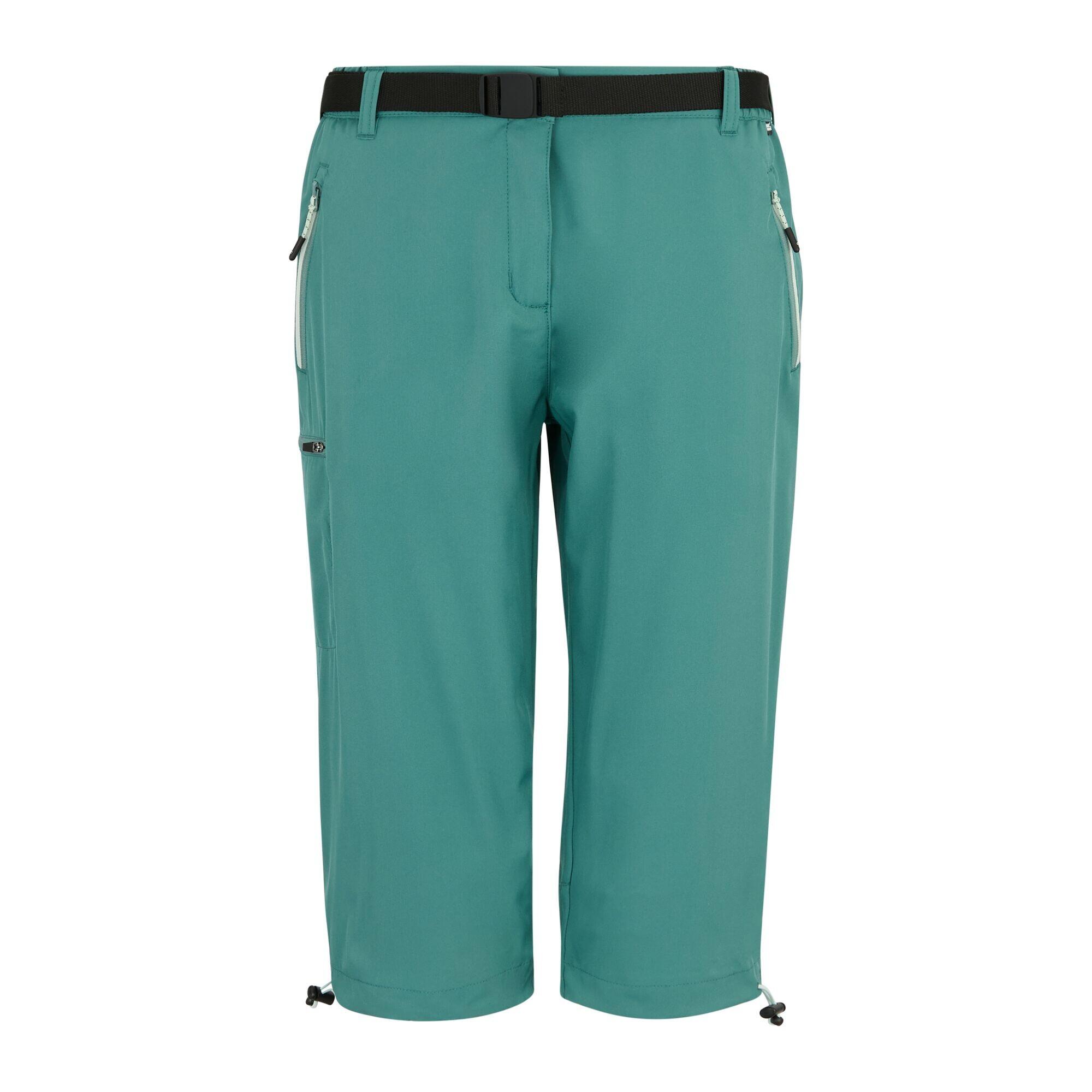 Pantacourt Extensible À Taille Semiélastiquée XERT Femme (Turquoise Pastel) 2/5