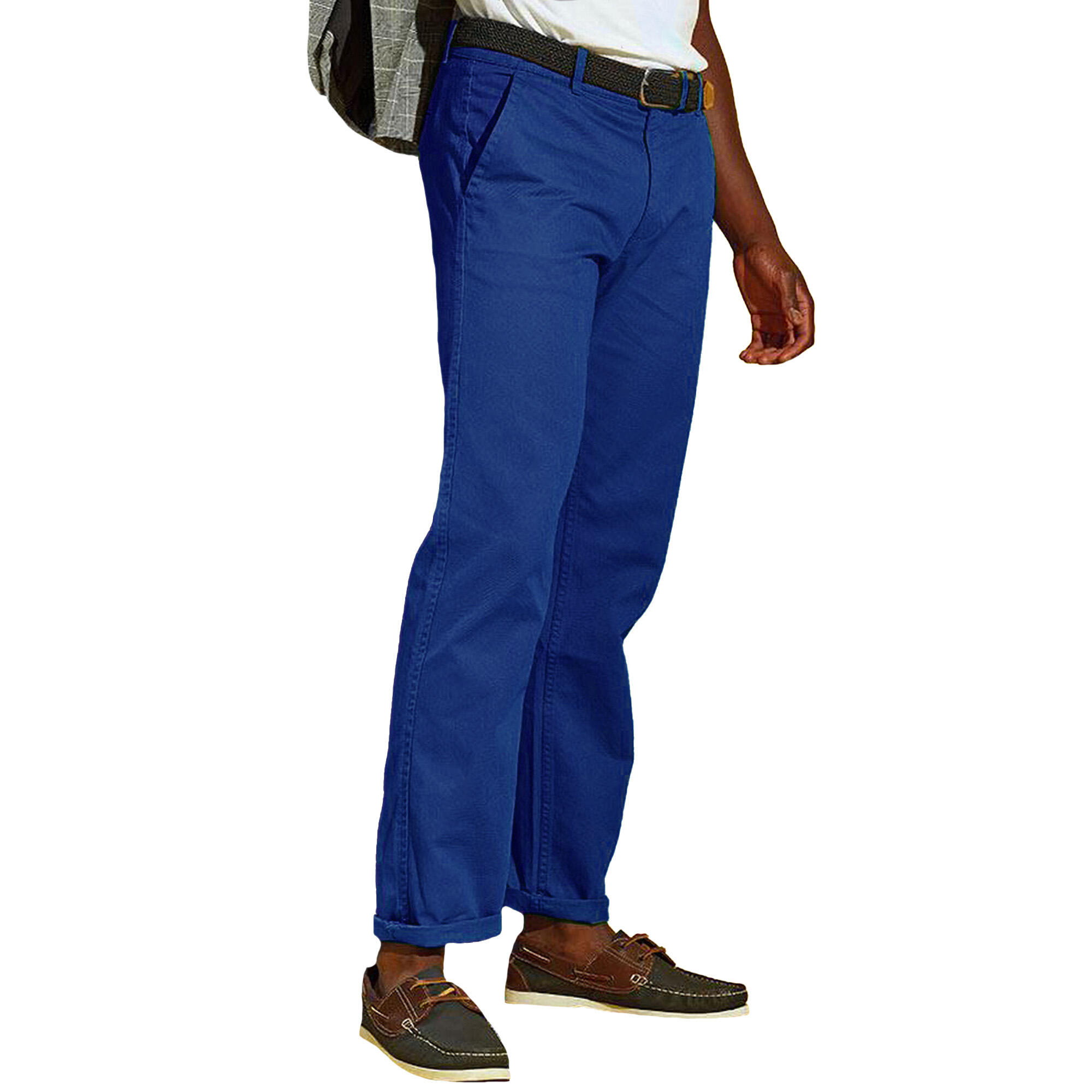 Chino Uni Homme (Bleu Roi) 4/5