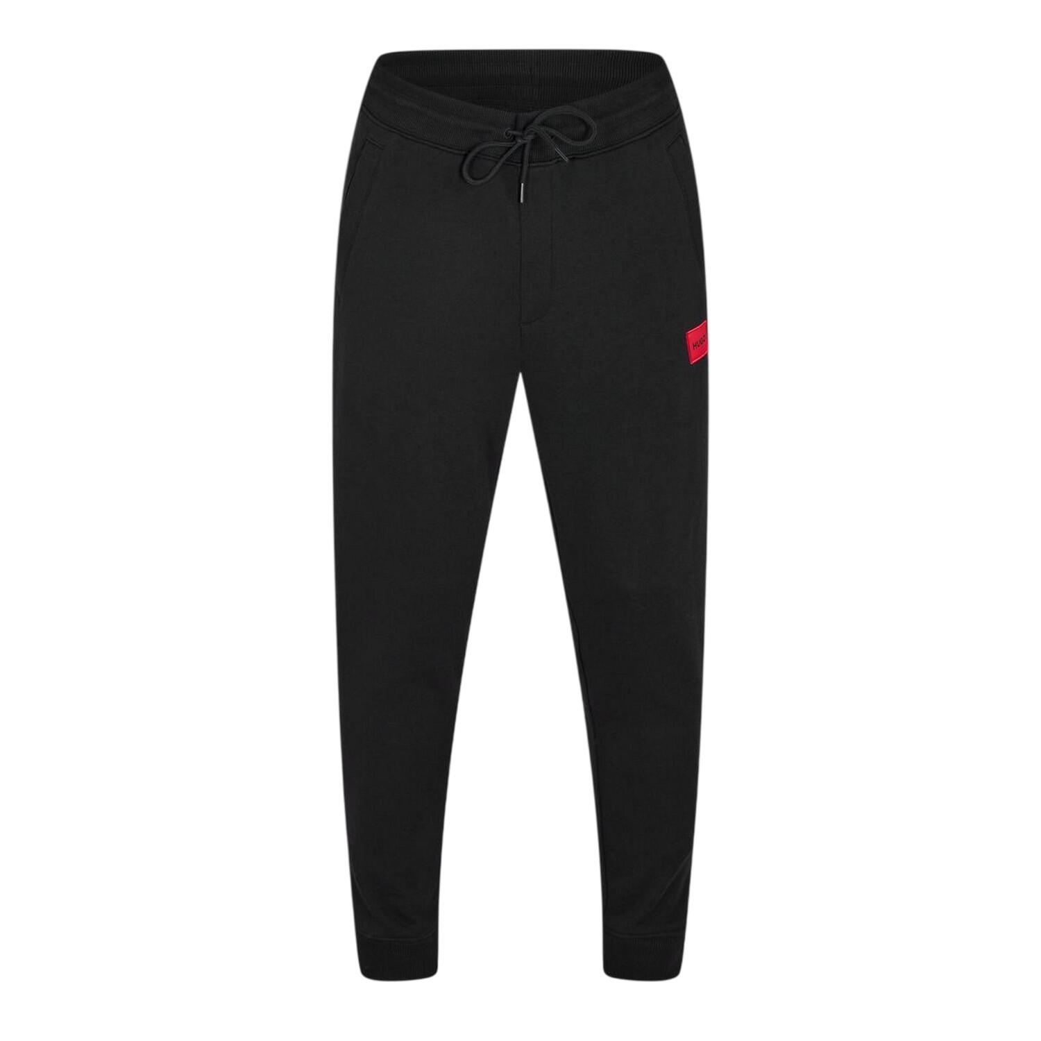 Pantaloni Da Jogging Logo Con Elastico Uomo Hugo Boss Nero 2/4