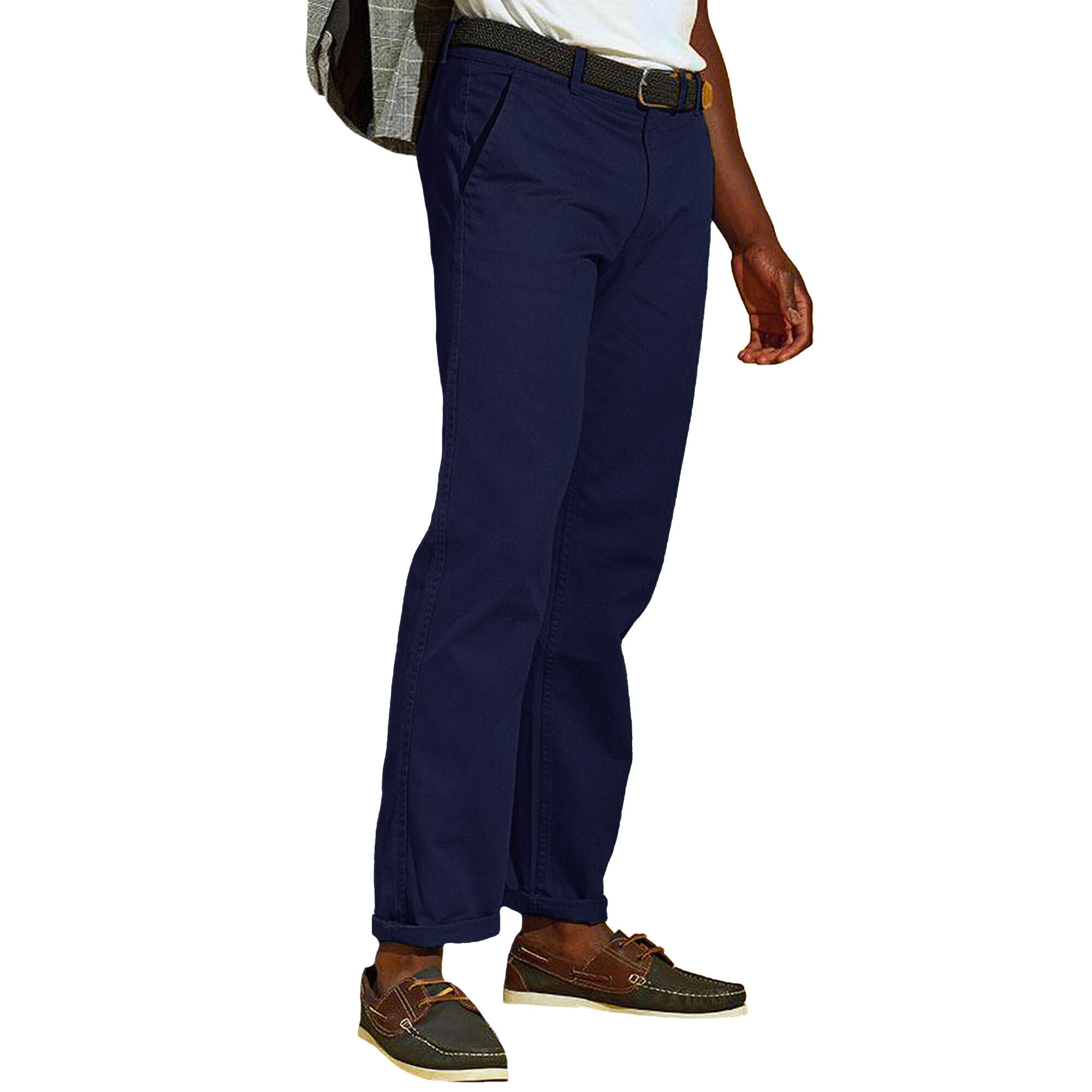 Chino Uni Homme (Bleu Marine) 4/5