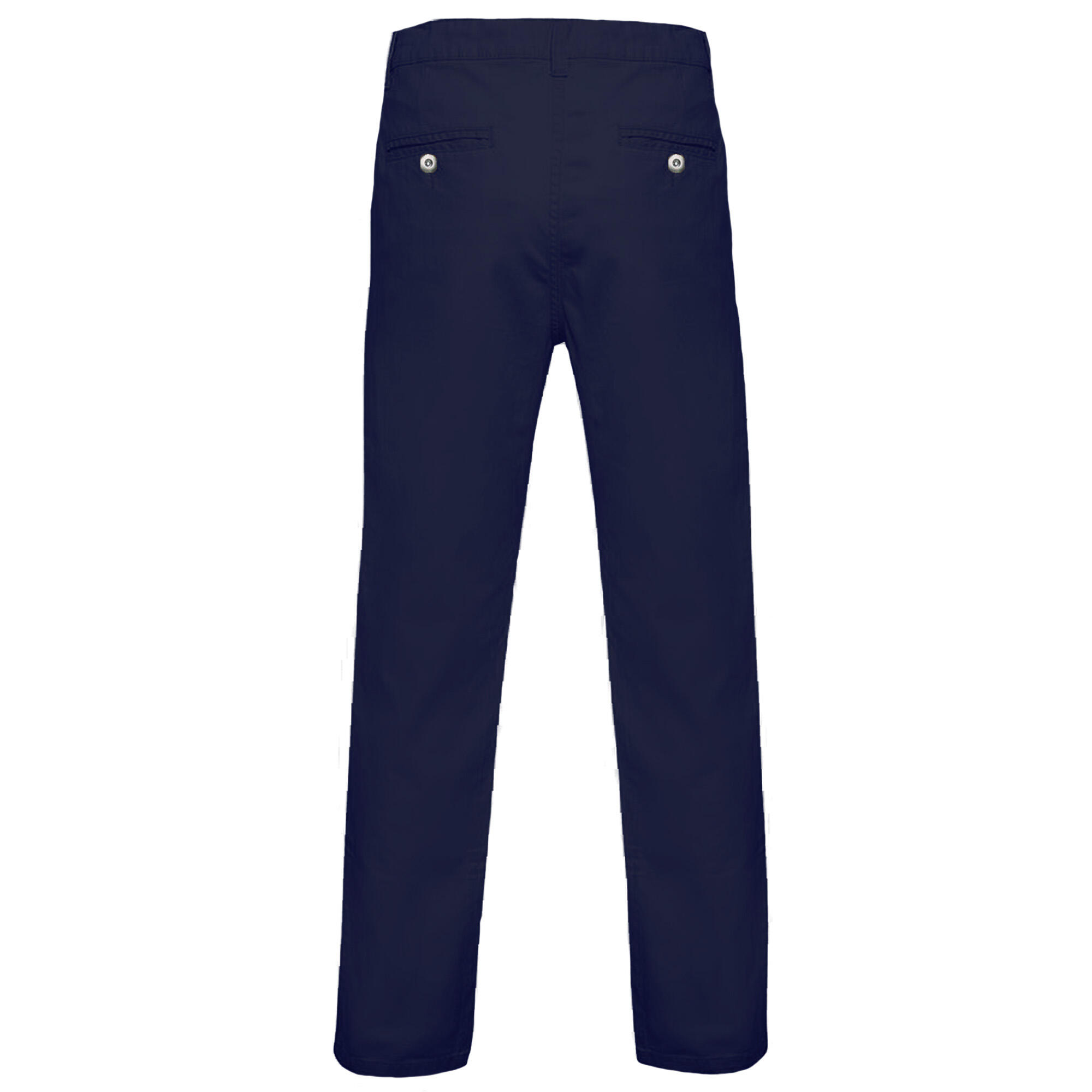 Chino Uni Homme (Bleu Marine) 3/5