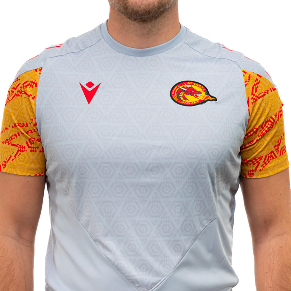 T-shirt de aquecimento Dragons Catalans 2025 5/5
