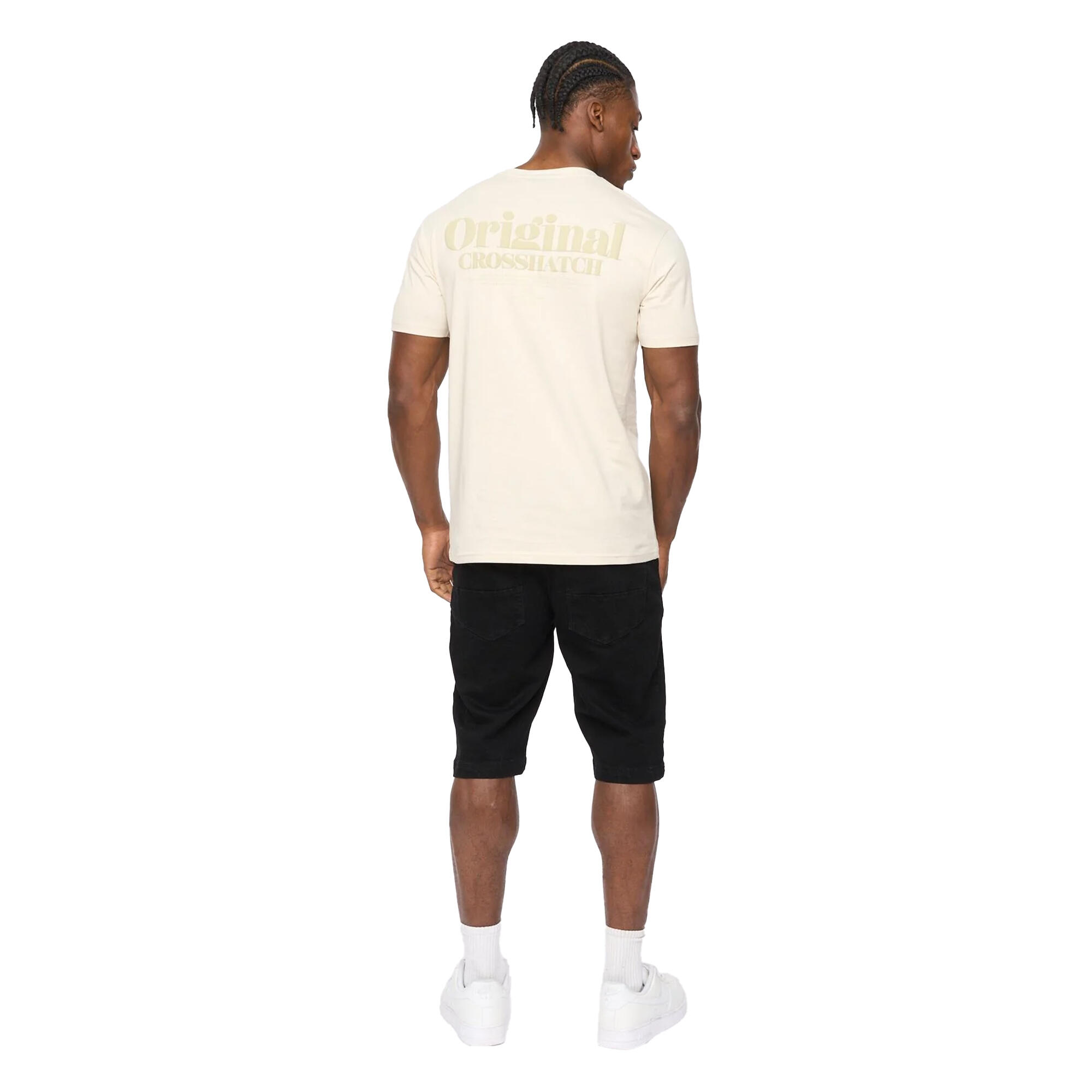 Maglietta Uomo Crosshatch Simtanks Neutro 3/4