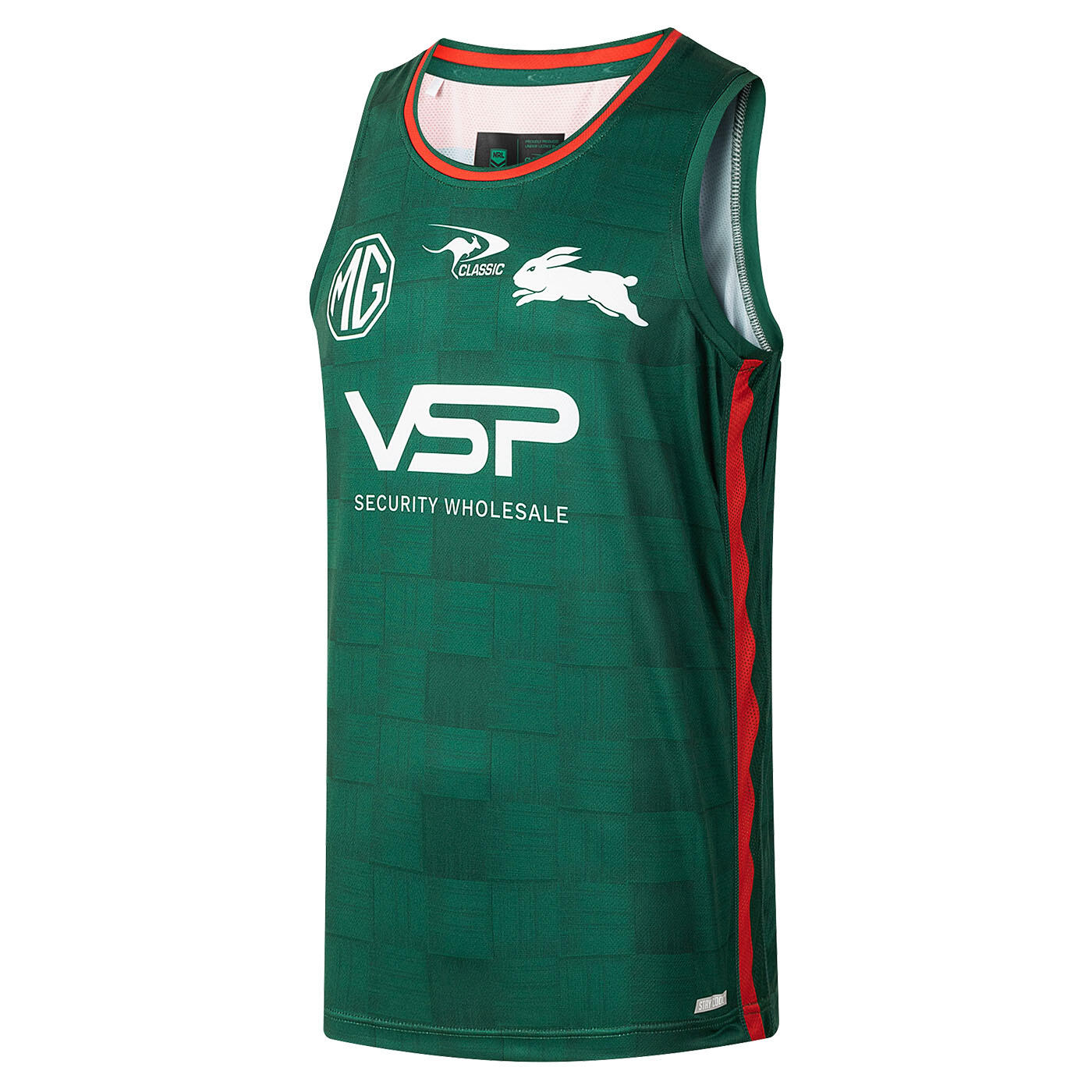 Débardeur d'entrainement Rabbitohs 2026 NRL Pro Singlet 3/7