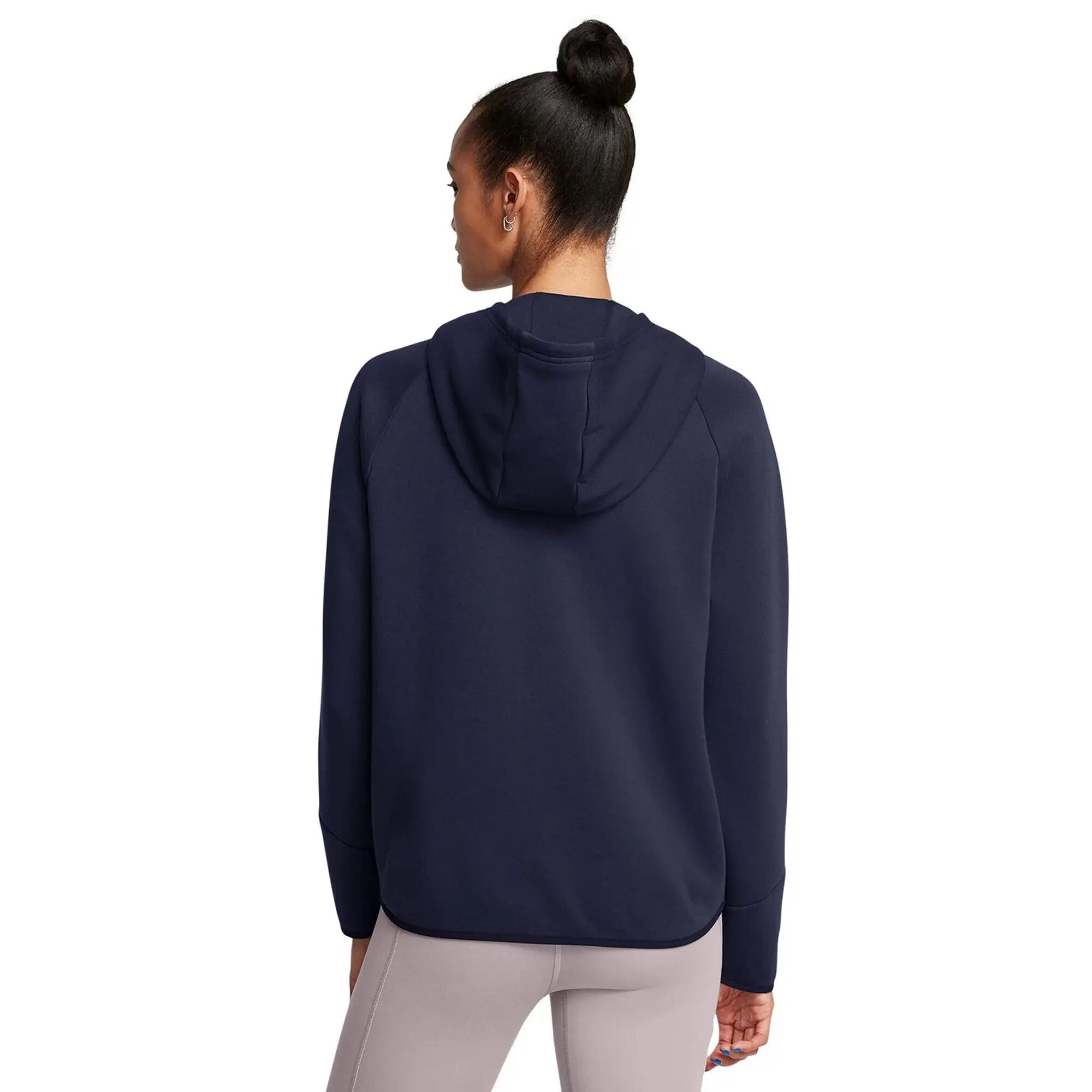Giacca In Felpa Due Toni Donna Under Armour Unstoppable Blu 4/6