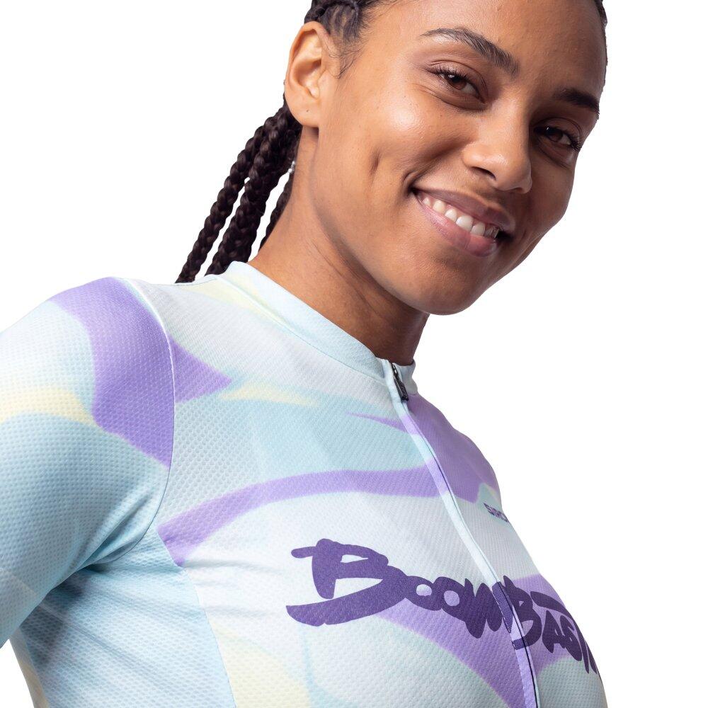 Maglia ciclismo cropped donna Boombastic BBC M8-W Boom Crop Green Verde 5/7