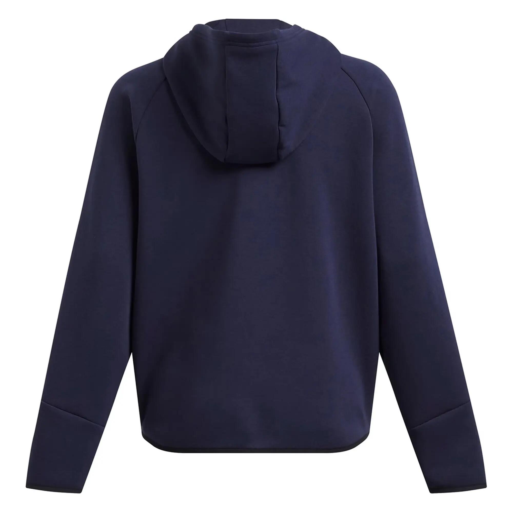 Giacca In Felpa Due Toni Donna Under Armour Unstoppable Blu 3/6