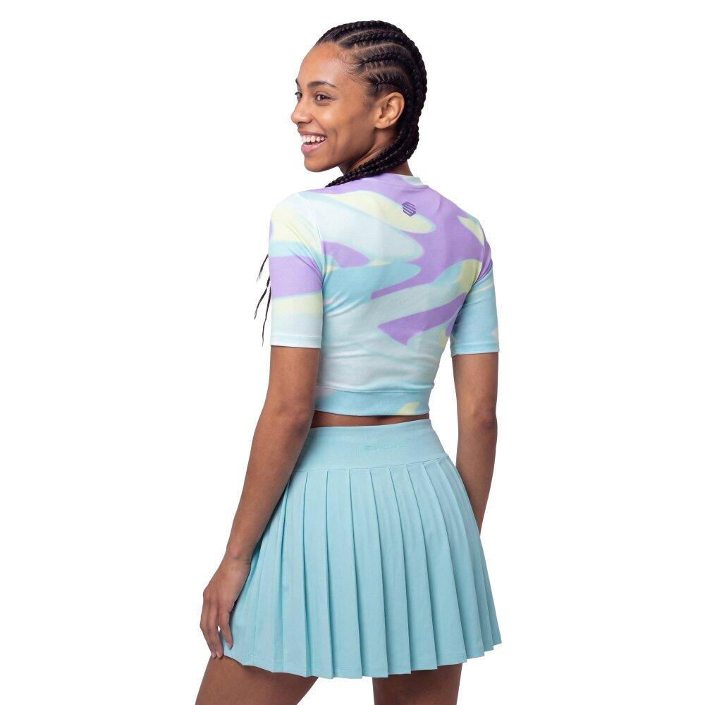 Damska koszulka kolarska crop top Boombastic Siroko BBC M8-W Boom Crop Green