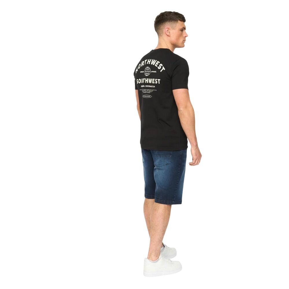 Mens Chittingtons TShirt (Black) 3/4