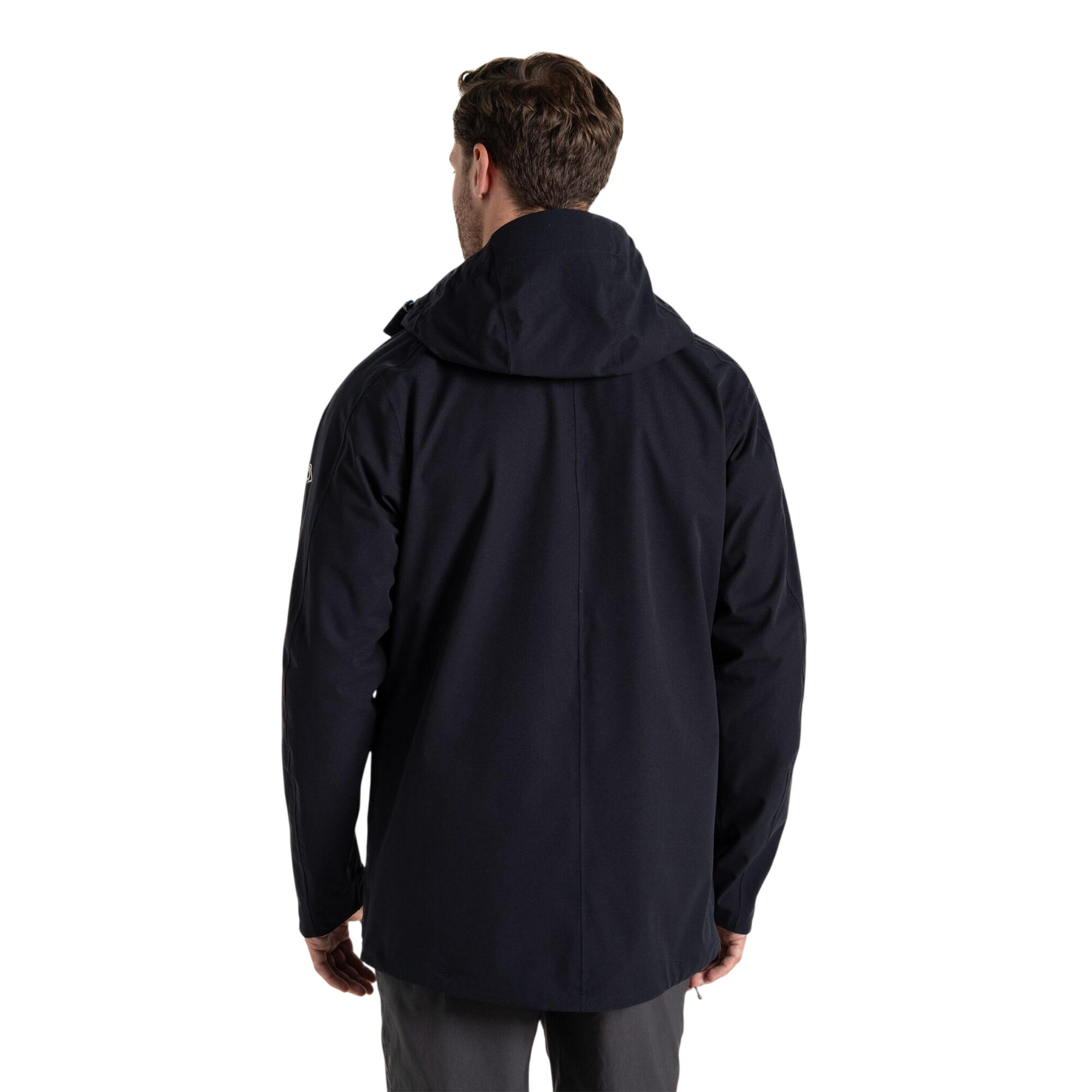 Giacca Impermeabile Uomo Craghoppers Lorton II Blu Navy Scuro 3/5