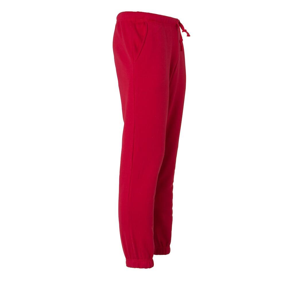 Childrens/Kids Plain Jogging Bottoms (Red) 4/4