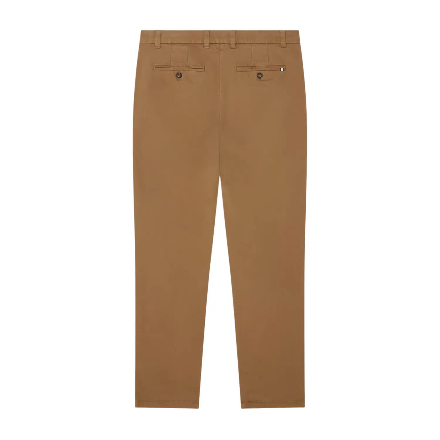 Chino Motif/style Uni Homme (Marron Clair) 2/3