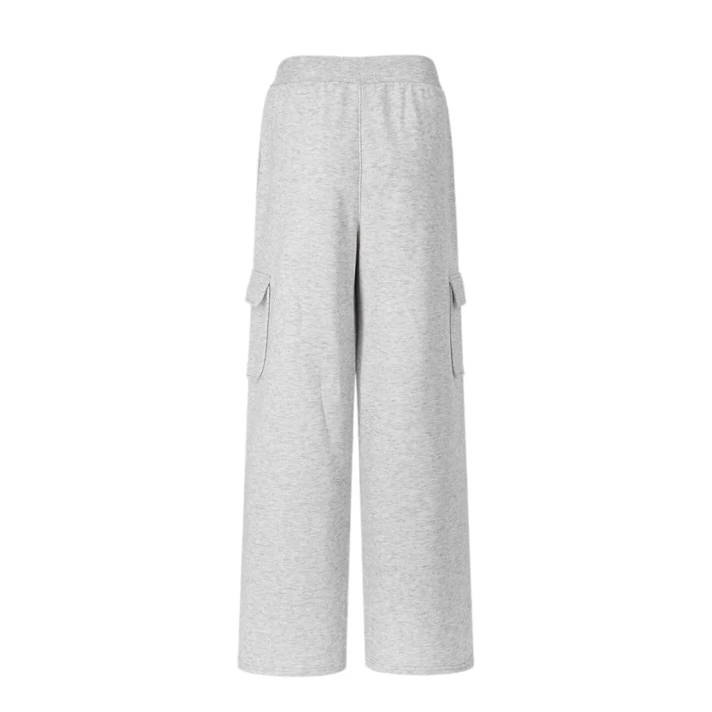 Womens/Ladies Polyester Cargo Jogging Bottoms (Ice Marl Marl) 2/4