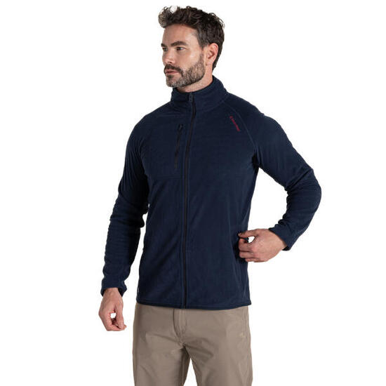 Heren Bromsgrove Nosilife Full Zip Golf Fleece Jacket (Blauwe Marine)