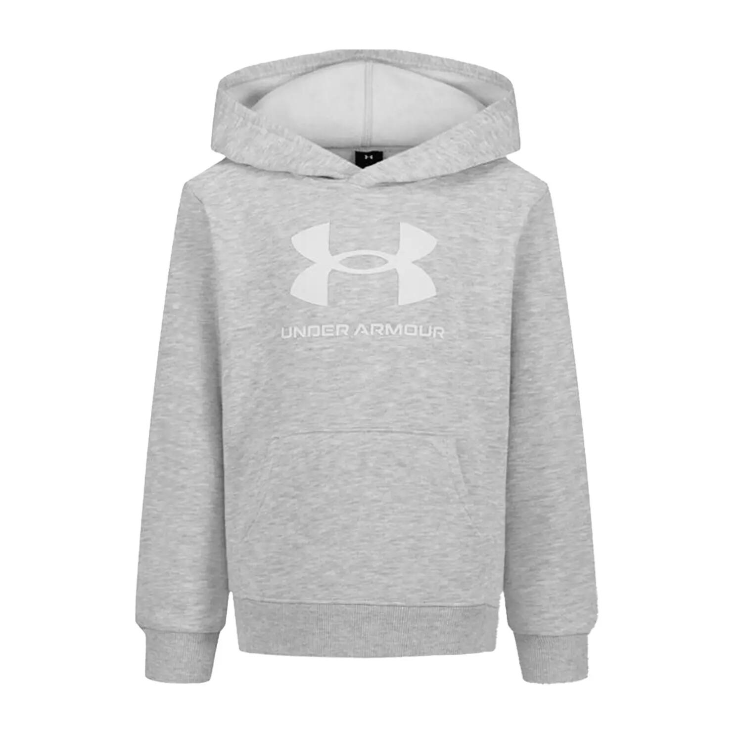 Boys Big Logo Hoodie And Joggers Set (Grey/White) 3/3