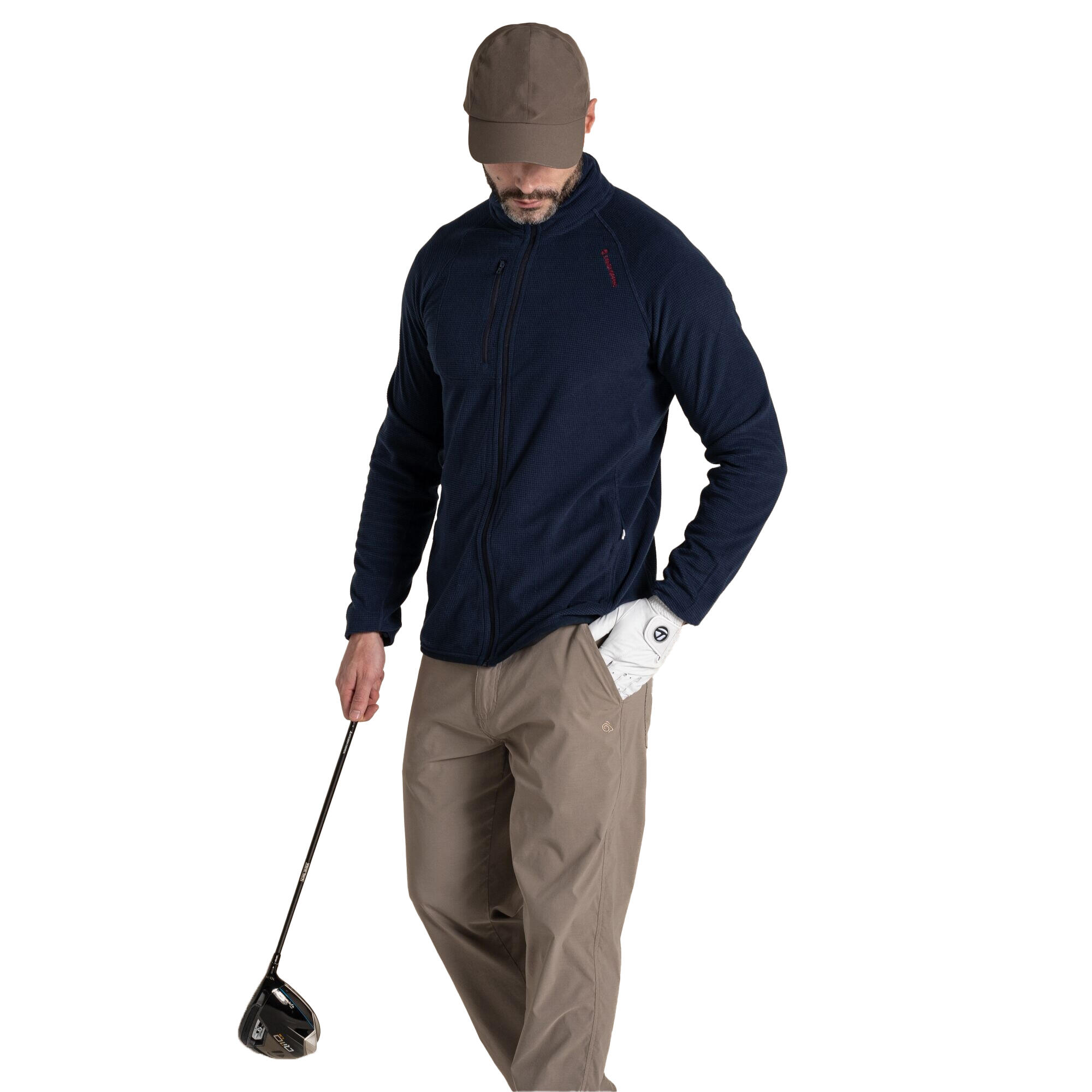 Giacca In Pile Golf Nosilife (Contro Le Punture Di Insetti) Cerniera Su Intera 3/5