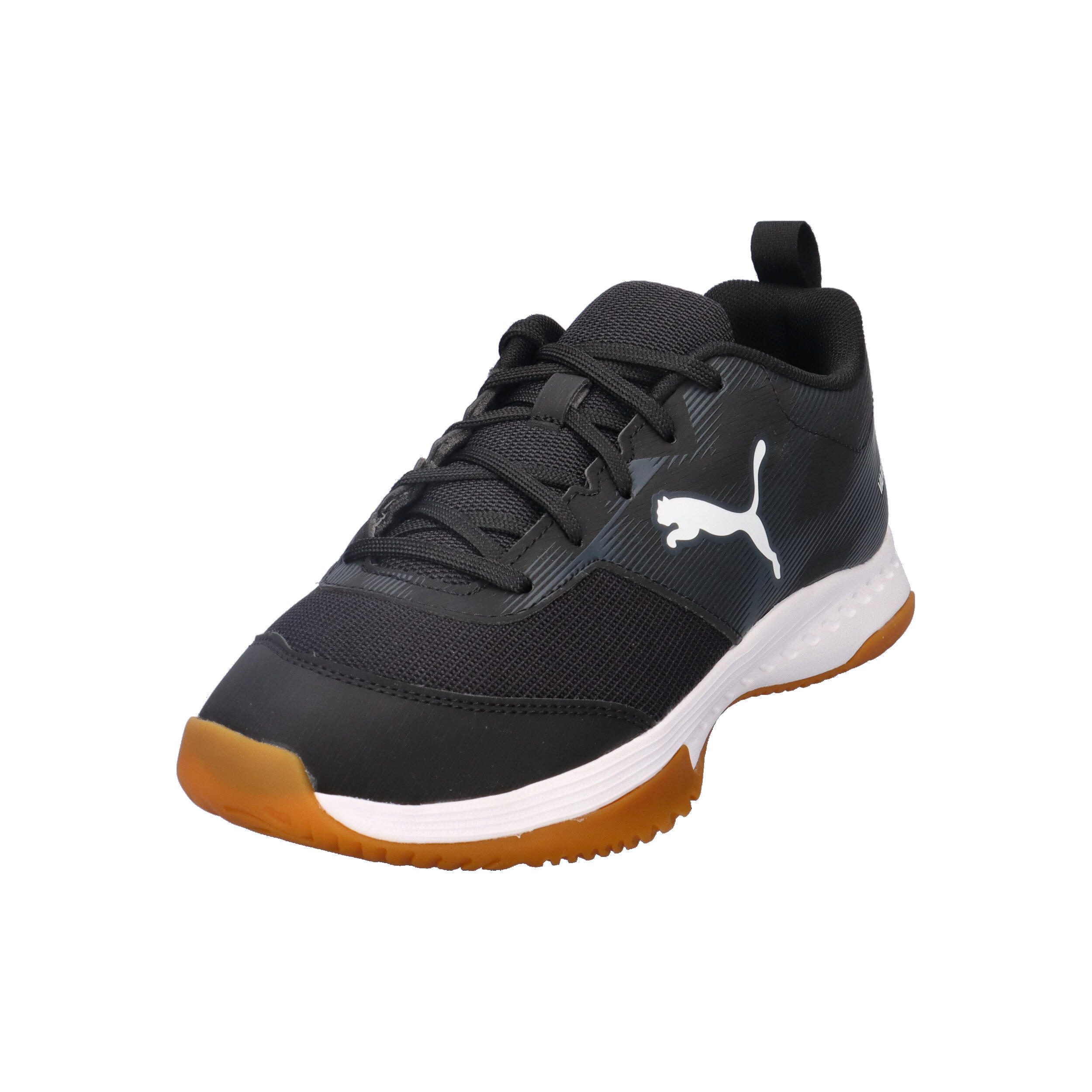Puma Kinder Hallenschuh Varion 3  Jr 109097 01 Black/White 9/15