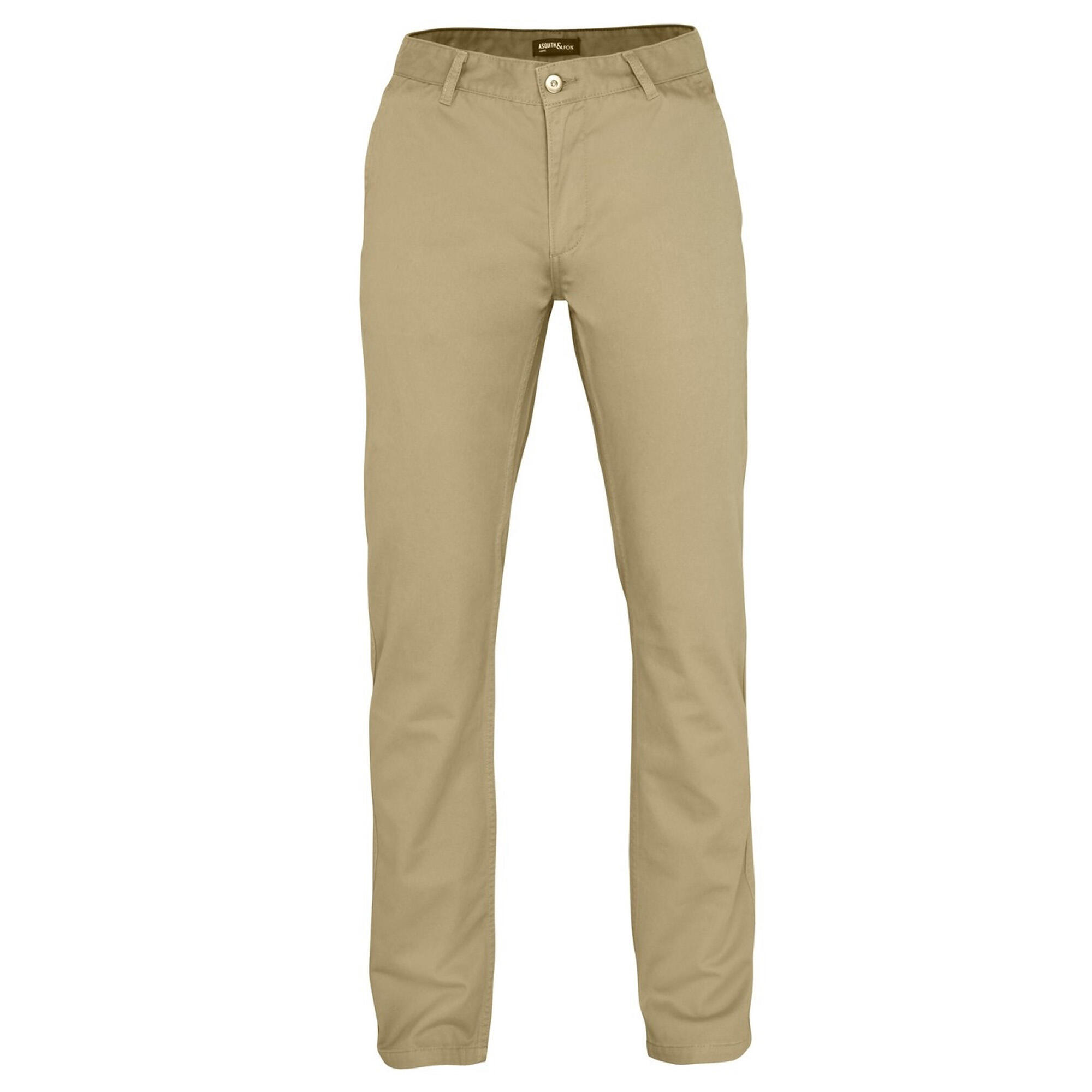 Chino Uni Homme (Beige) 2/5
