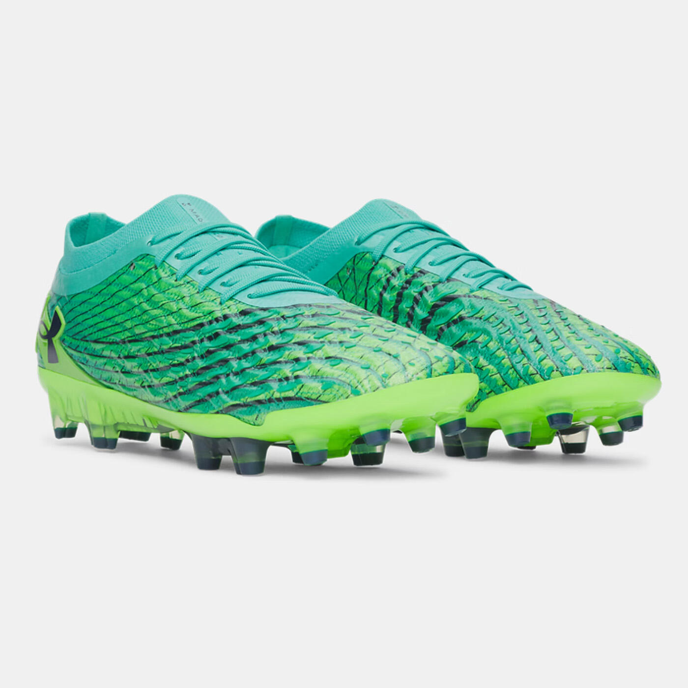 Crampons UA Magnetico Elite FG Under Armour Vert 5/5