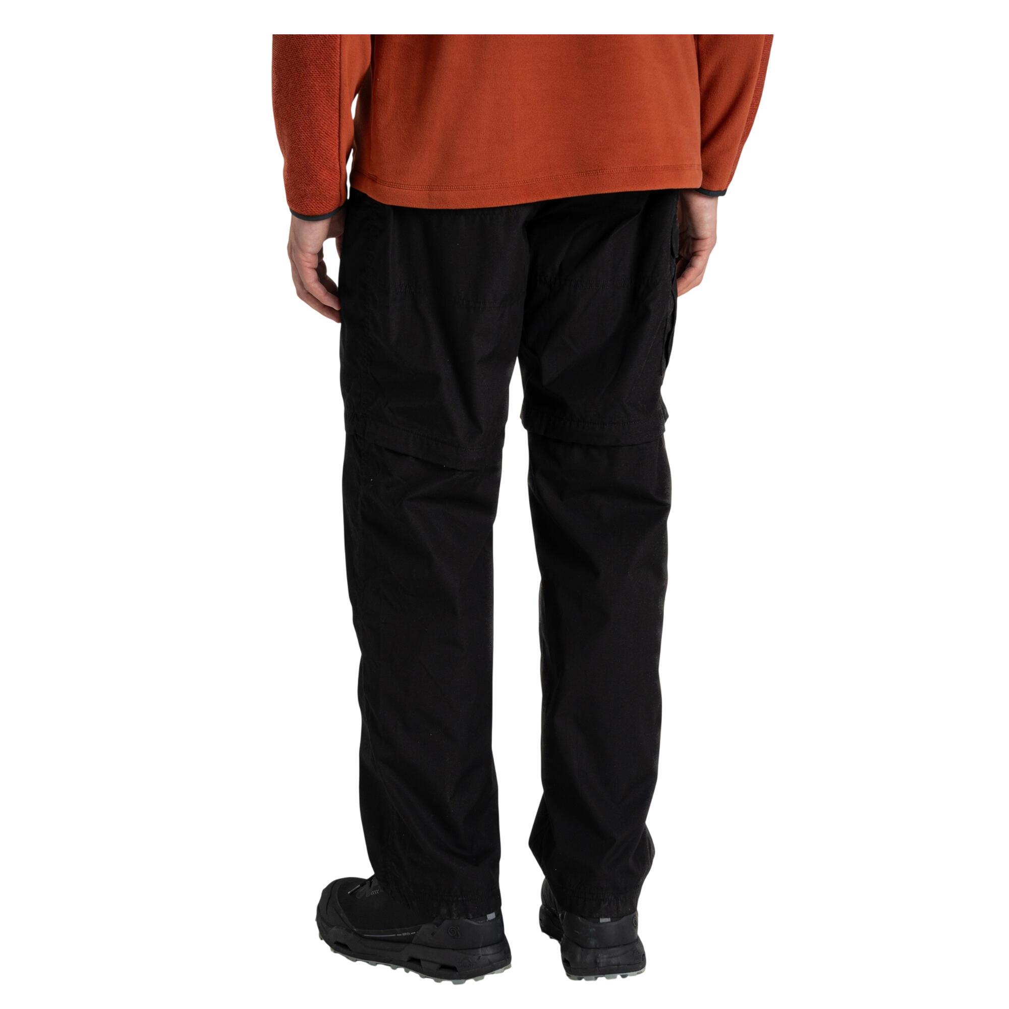 Pantalon À Taille Haute Semiélastiquée 2en1 KIWI Homme (Noir) 3/5