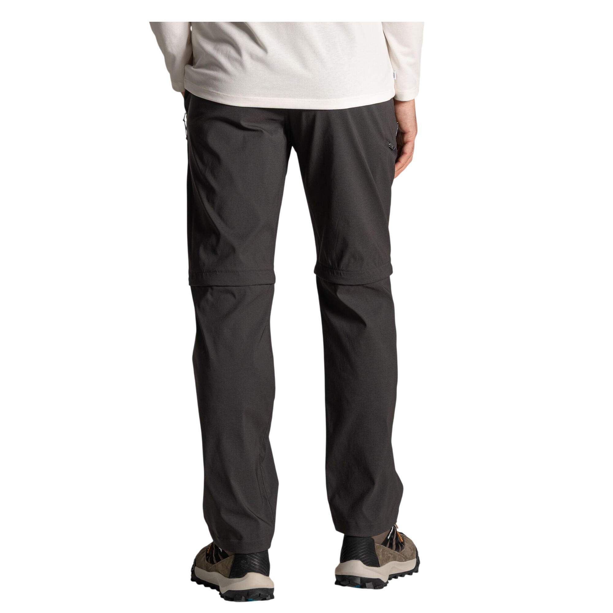 Pantalone Convertibile Uomo Craghoppers Kiwi Pro III Piombo Scuro 3/5
