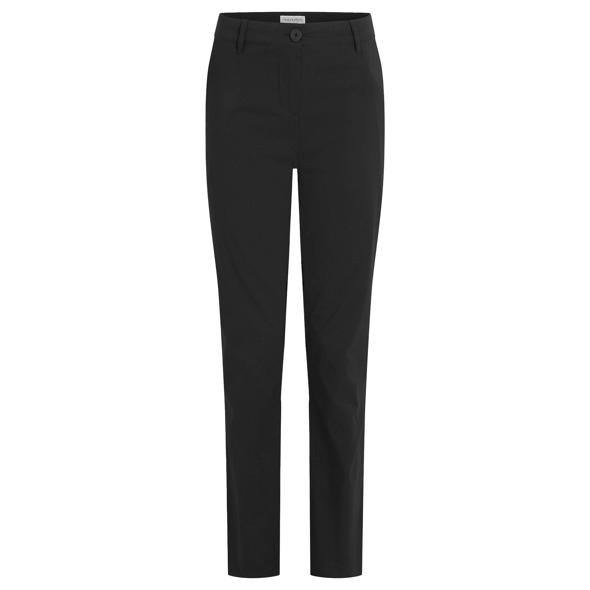 Pantalon Uni À Taille Mihaute KIWI PRO Femme (Noir) 2/5