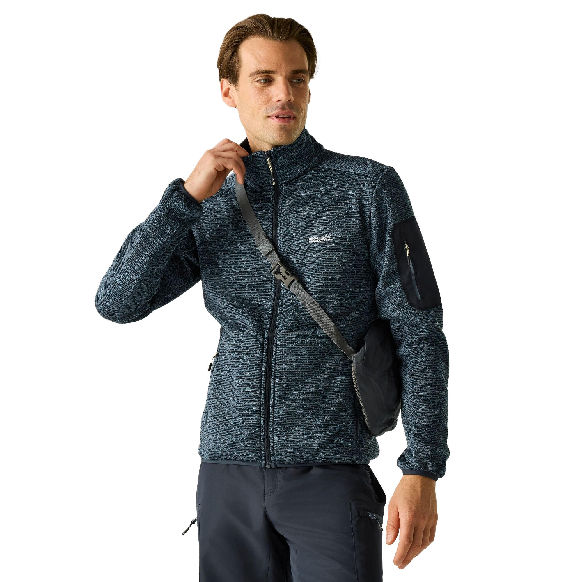 Jacheta Polar |655| Regatta Newhill Cu Fermoar Bărbați
