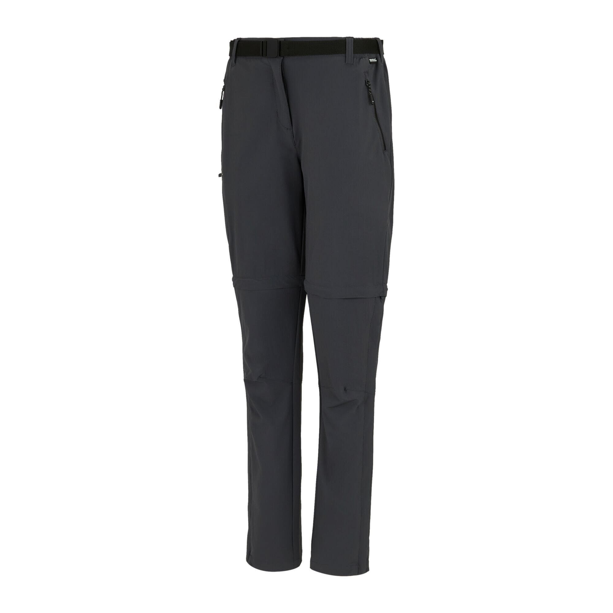 Pantaloni Da Trekking Elasticizzato Cerniera Rimovibile Donna Regatta Xert 3/4
